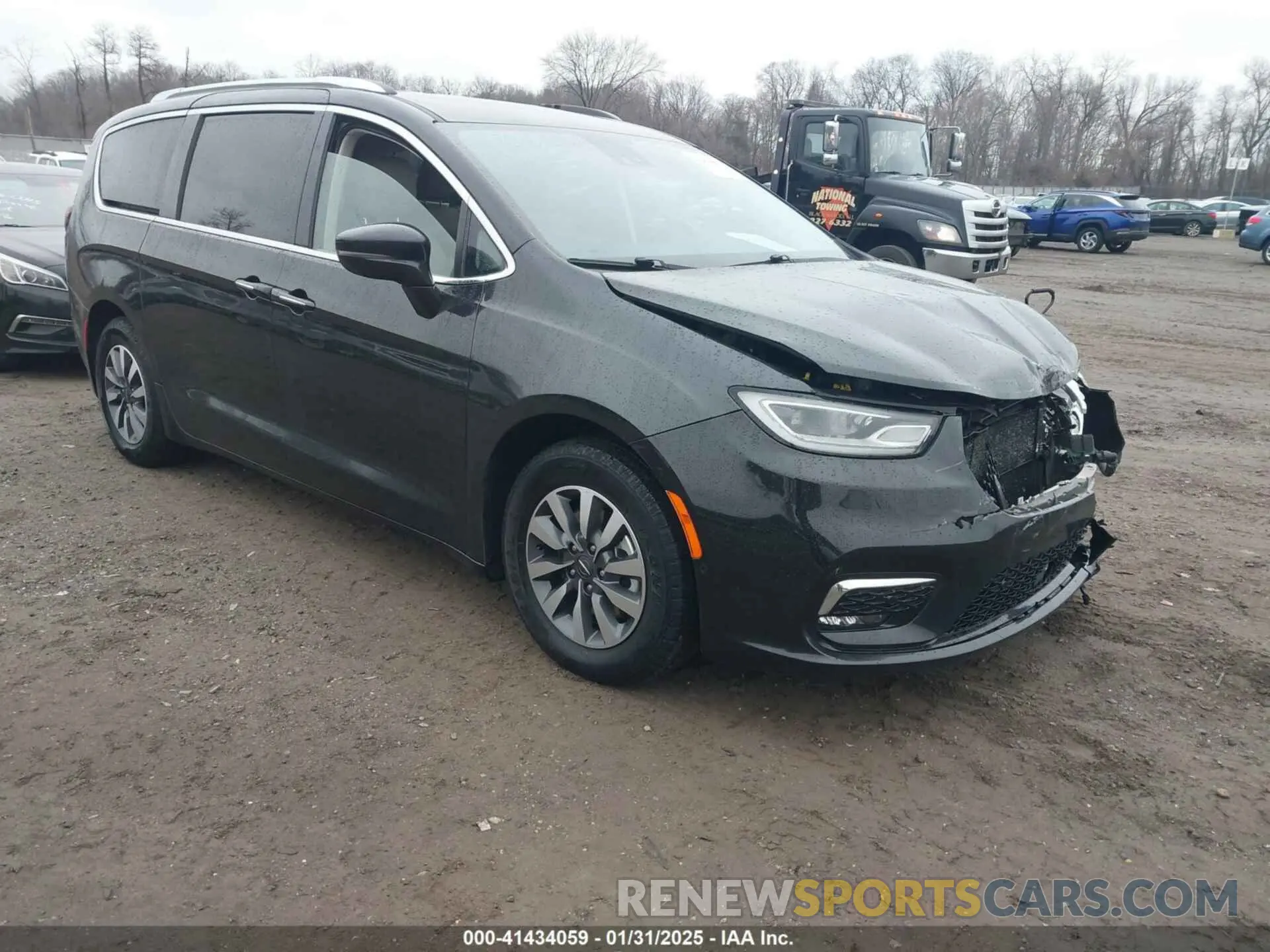 1 Photograph of a damaged car 2C4RC1L70MR599460 CHRYSLER PACIFICA HYBRID 2021