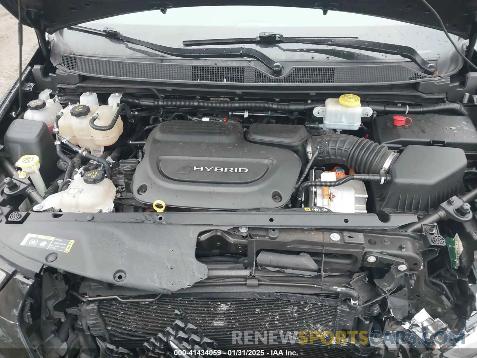 10 Photograph of a damaged car 2C4RC1L70MR599460 CHRYSLER PACIFICA HYBRID 2021