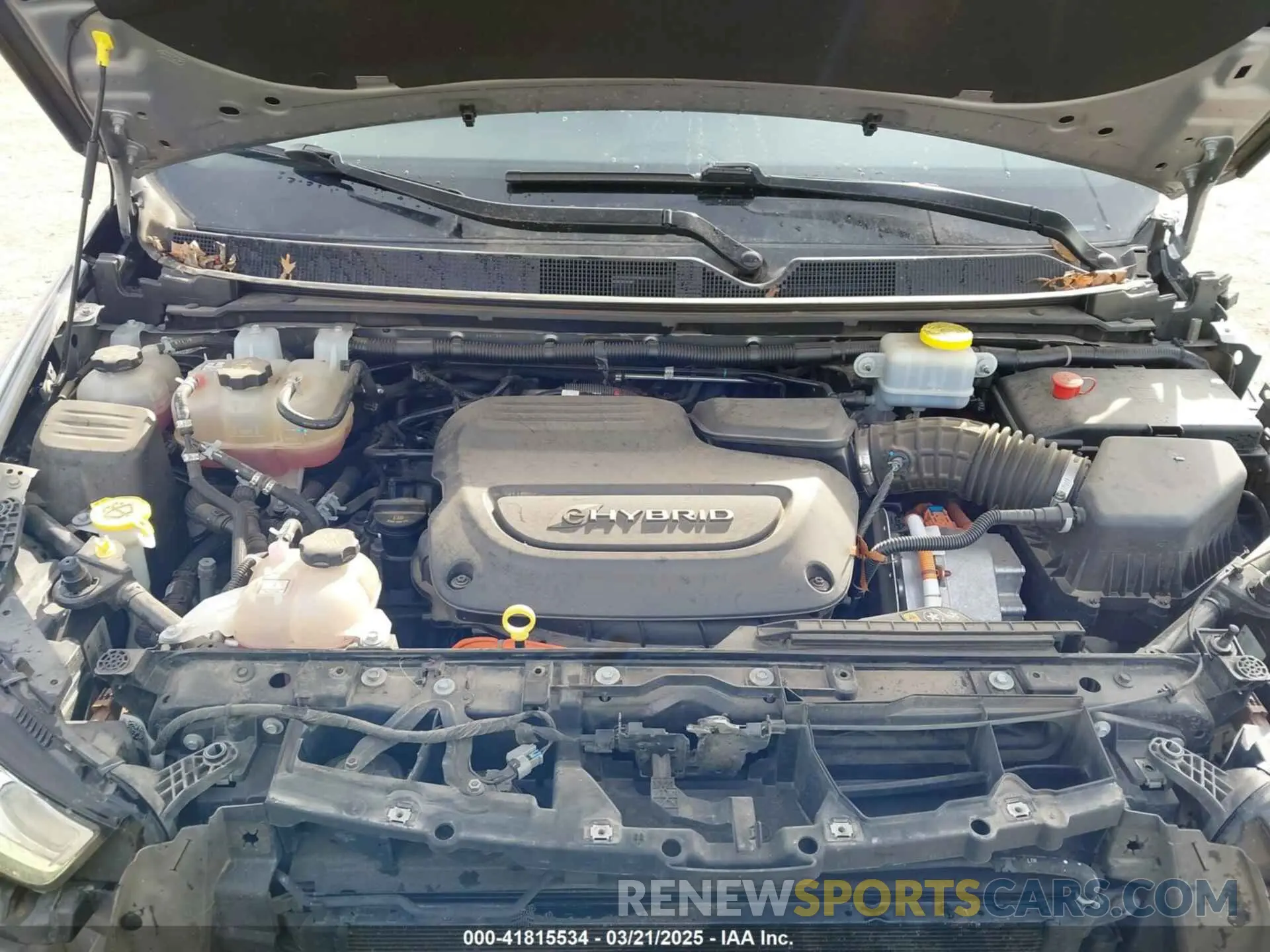 10 Photograph of a damaged car 2C4RC1L77MR594062 CHRYSLER PACIFICA HYBRID 2021