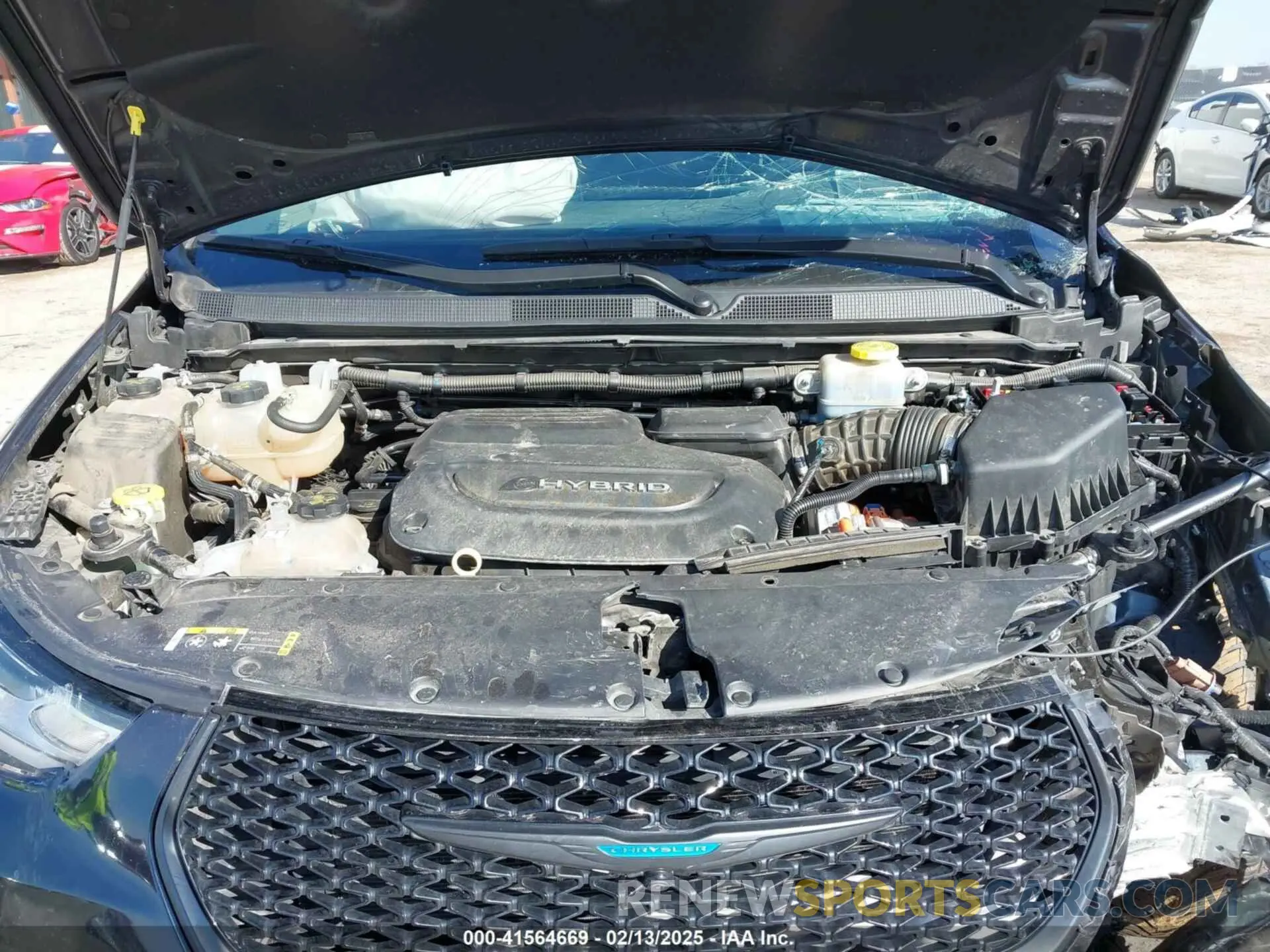 10 Photograph of a damaged car 2C4RC1S75MR541409 CHRYSLER PACIFICA HYBRID 2021