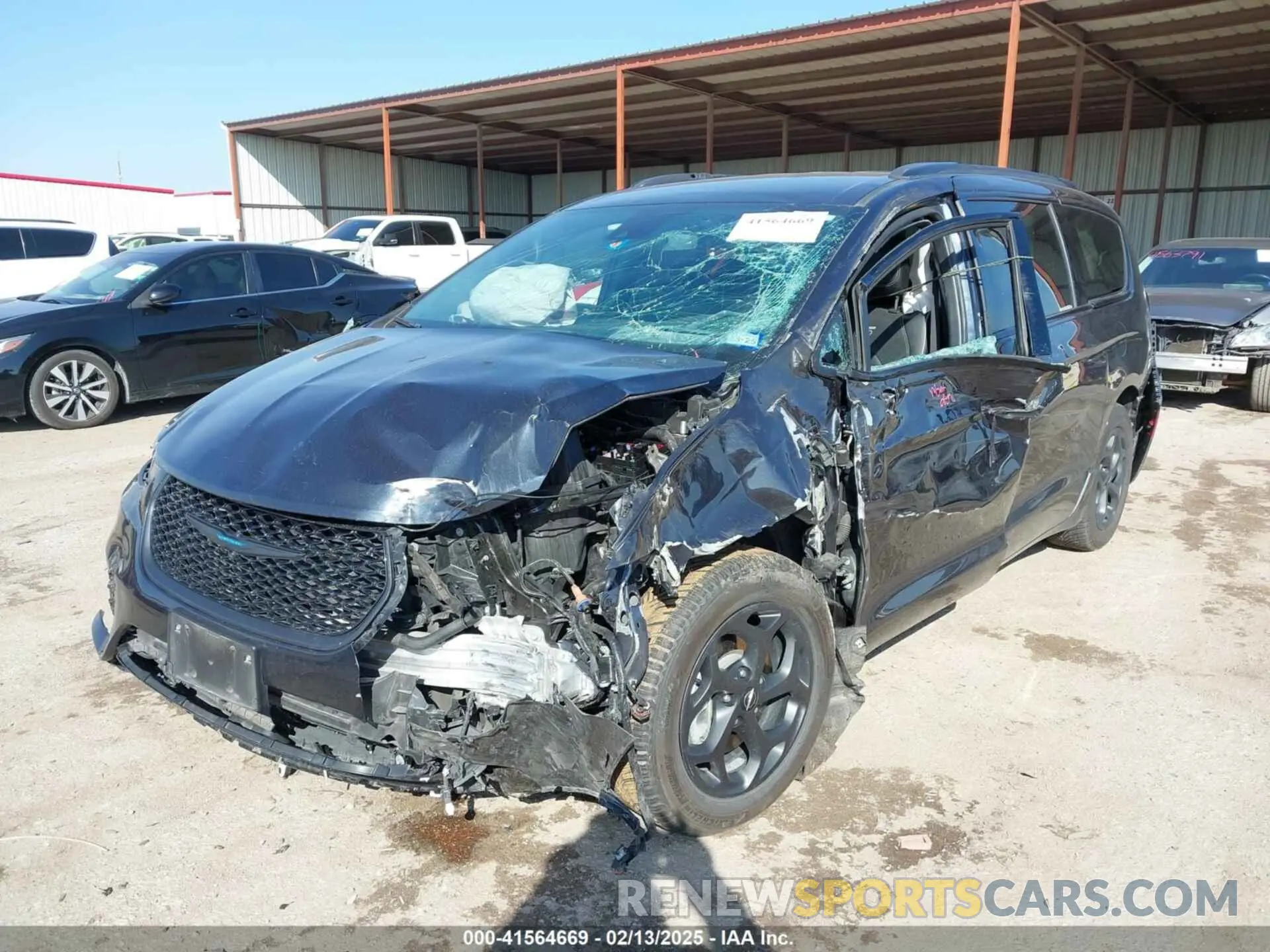 2 Photograph of a damaged car 2C4RC1S75MR541409 CHRYSLER PACIFICA HYBRID 2021