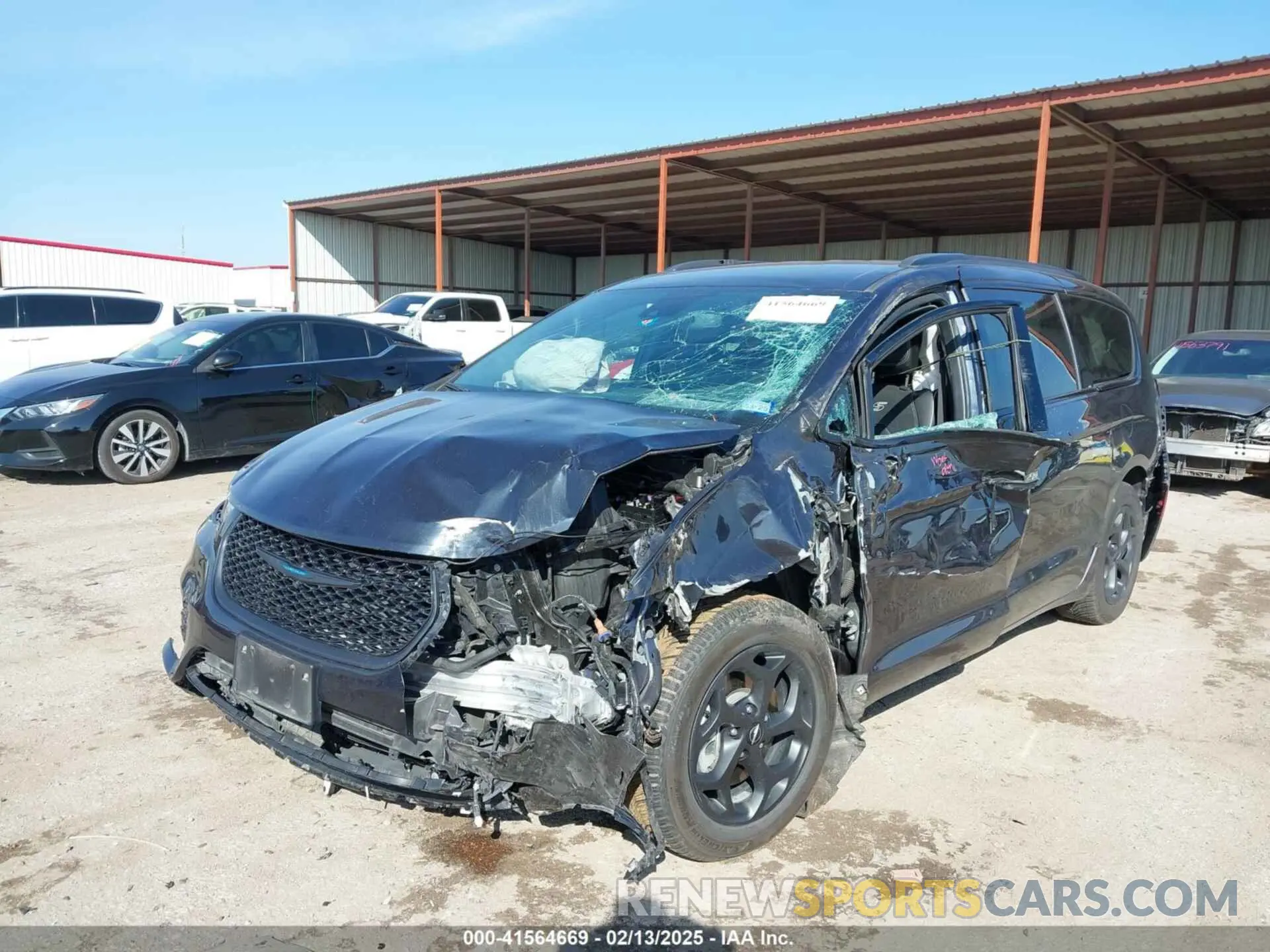6 Photograph of a damaged car 2C4RC1S75MR541409 CHRYSLER PACIFICA HYBRID 2021