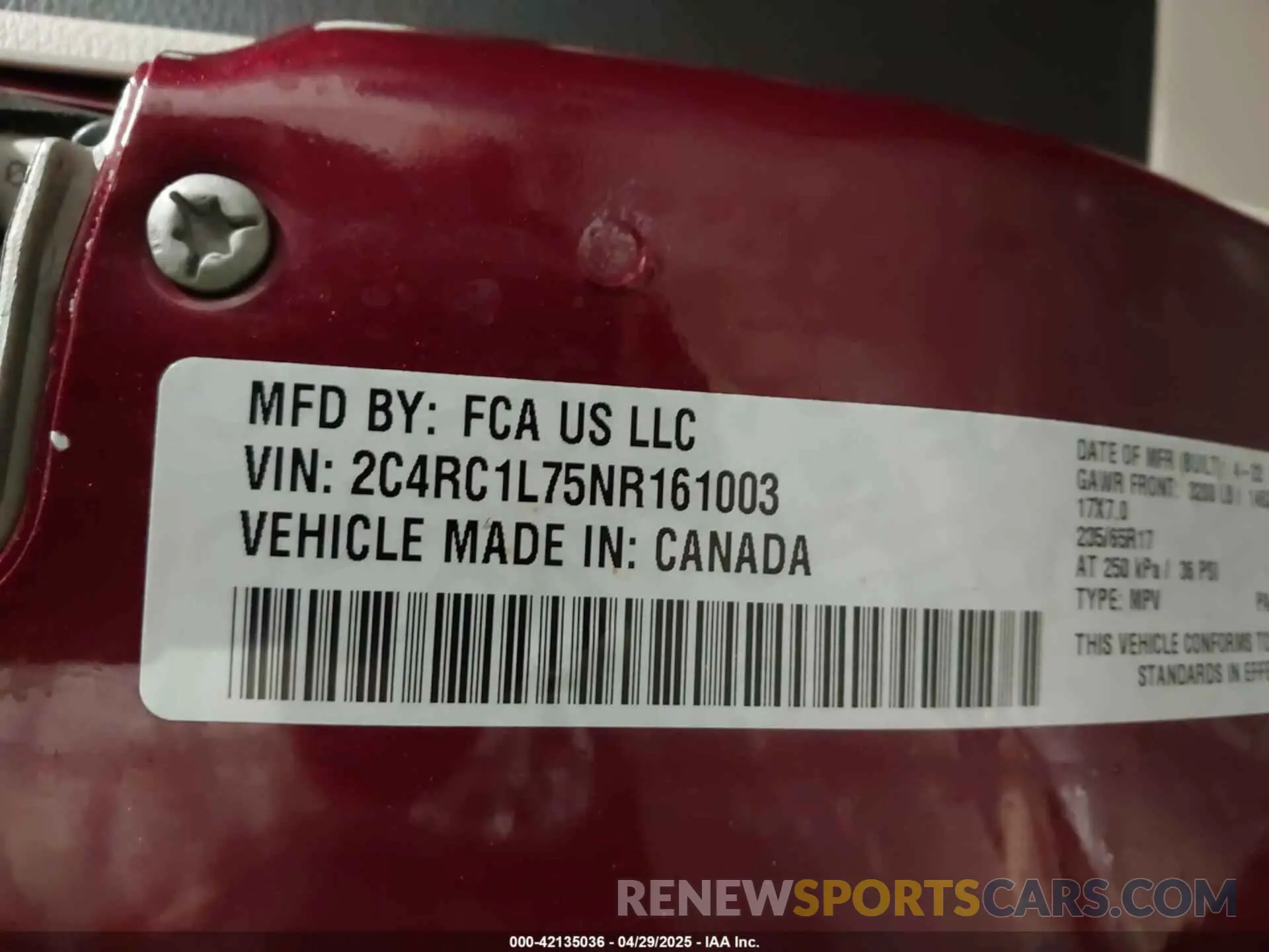 9 Photograph of a damaged car 2C4RC1L75NR161003 CHRYSLER PACIFICA HYBRID 2022