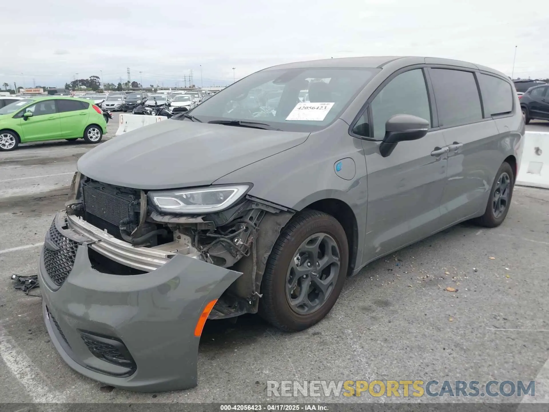 2 Photograph of a damaged car 2C4RC1L71PR584485 CHRYSLER PACIFICA HYBRID 2023