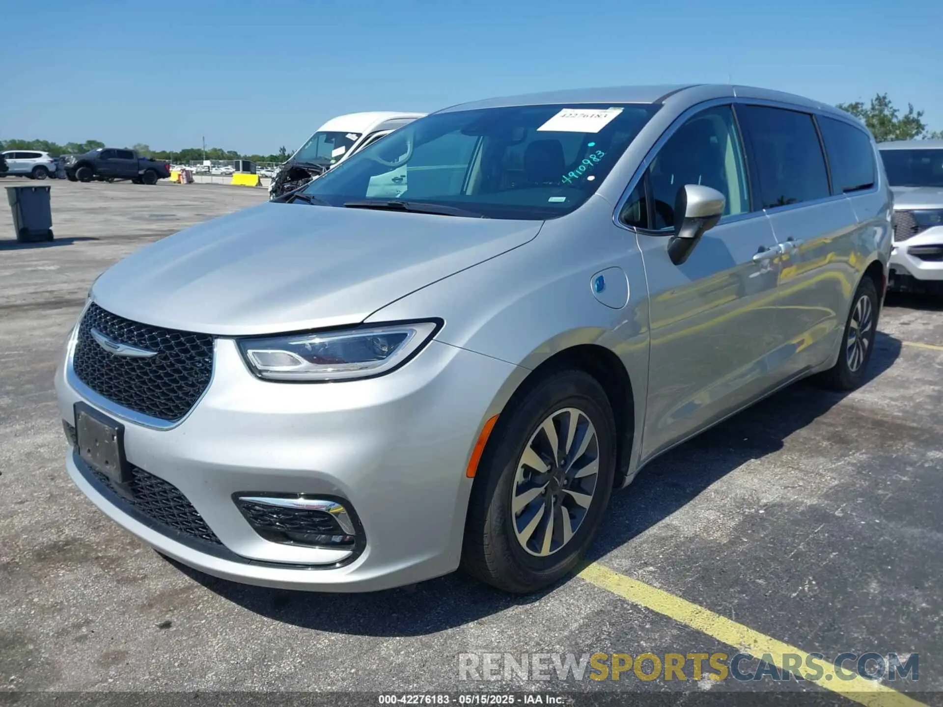 2 Photograph of a damaged car 2C4RC1L73PR599182 CHRYSLER PACIFICA HYBRID 2023
