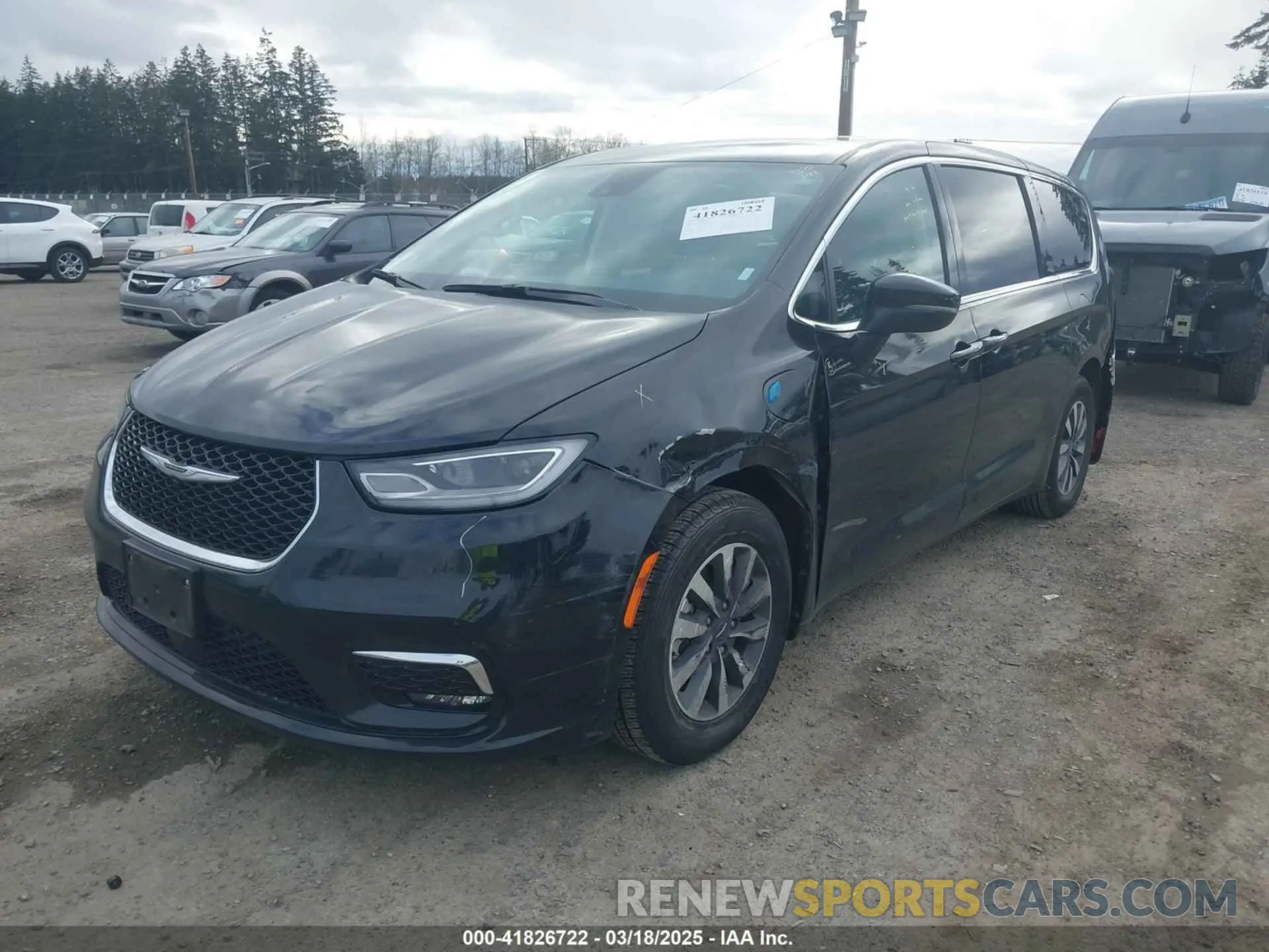 2 Photograph of a damaged car 2C4RC1L77PR631079 CHRYSLER PACIFICA HYBRID 2023
