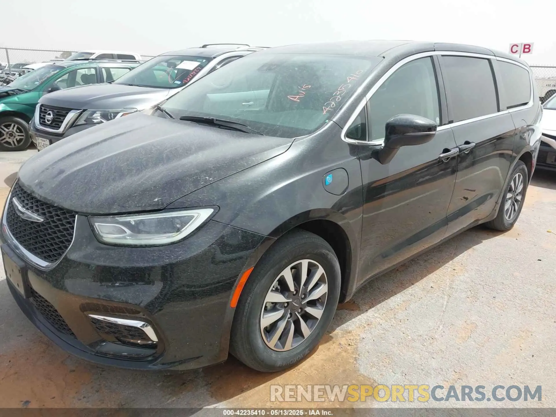 2 Photograph of a damaged car 2C4RC1L78PR551371 CHRYSLER PACIFICA HYBRID 2023