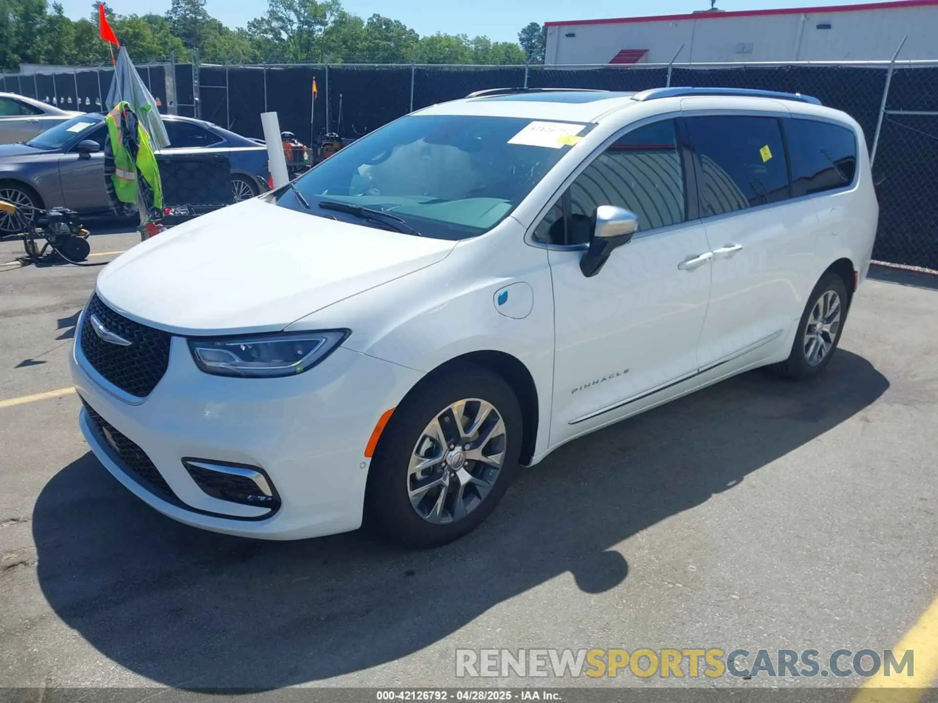 2 Photograph of a damaged car 2C4RC1N73PR569855 CHRYSLER PACIFICA HYBRID 2023