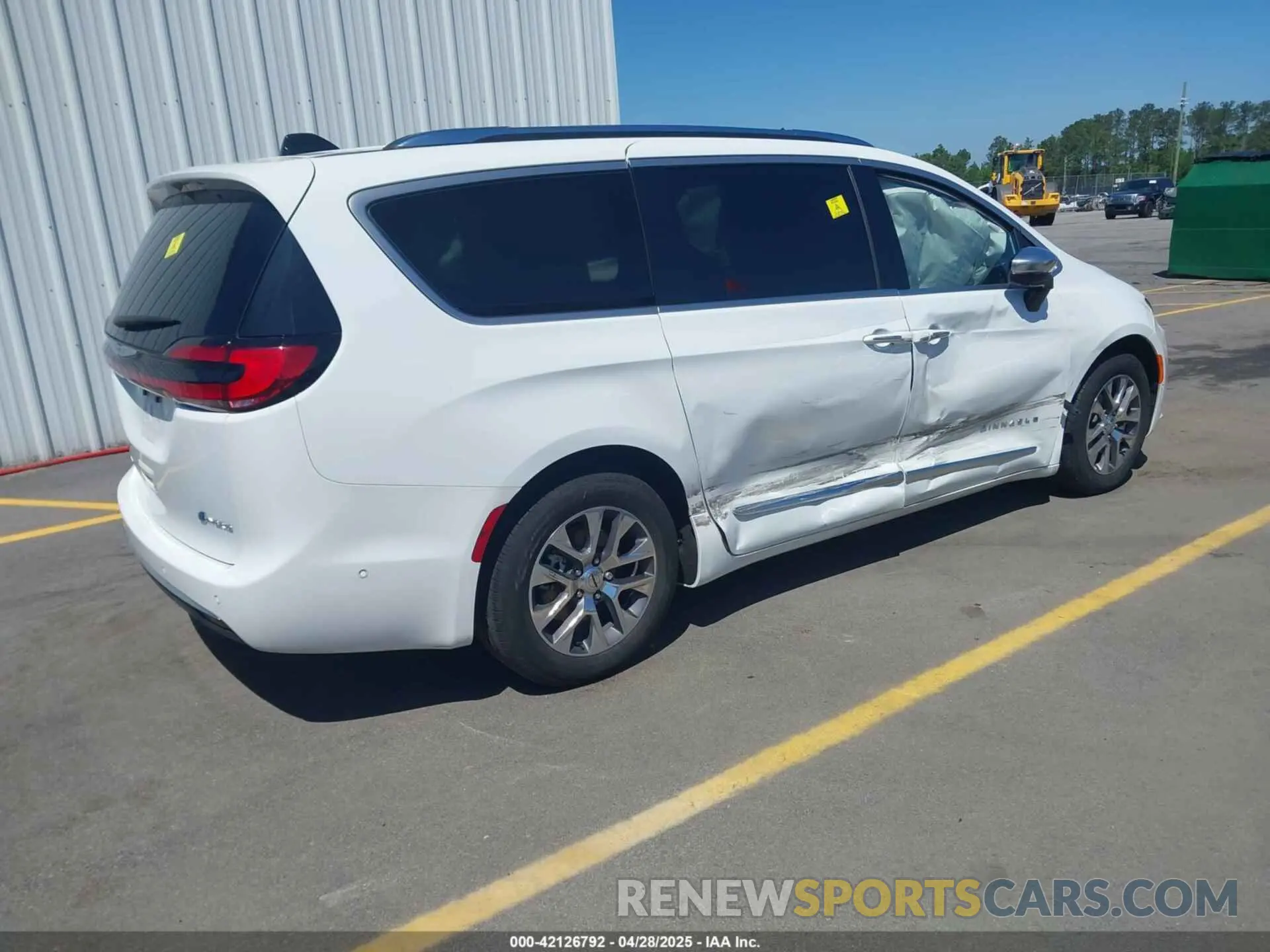 4 Photograph of a damaged car 2C4RC1N73PR569855 CHRYSLER PACIFICA HYBRID 2023