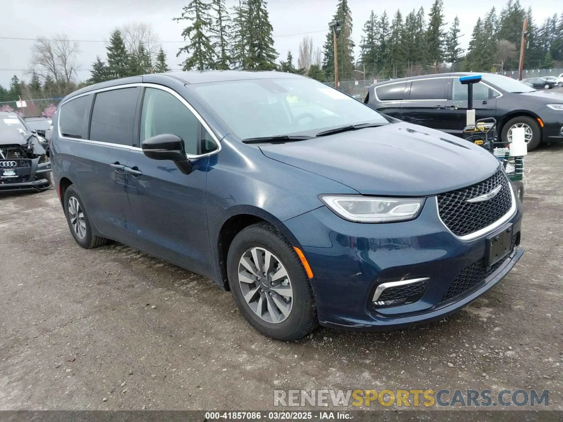 1 Photograph of a damaged car 2C4RC1S73RR188434 CHRYSLER PACIFICA HYBRID 2024