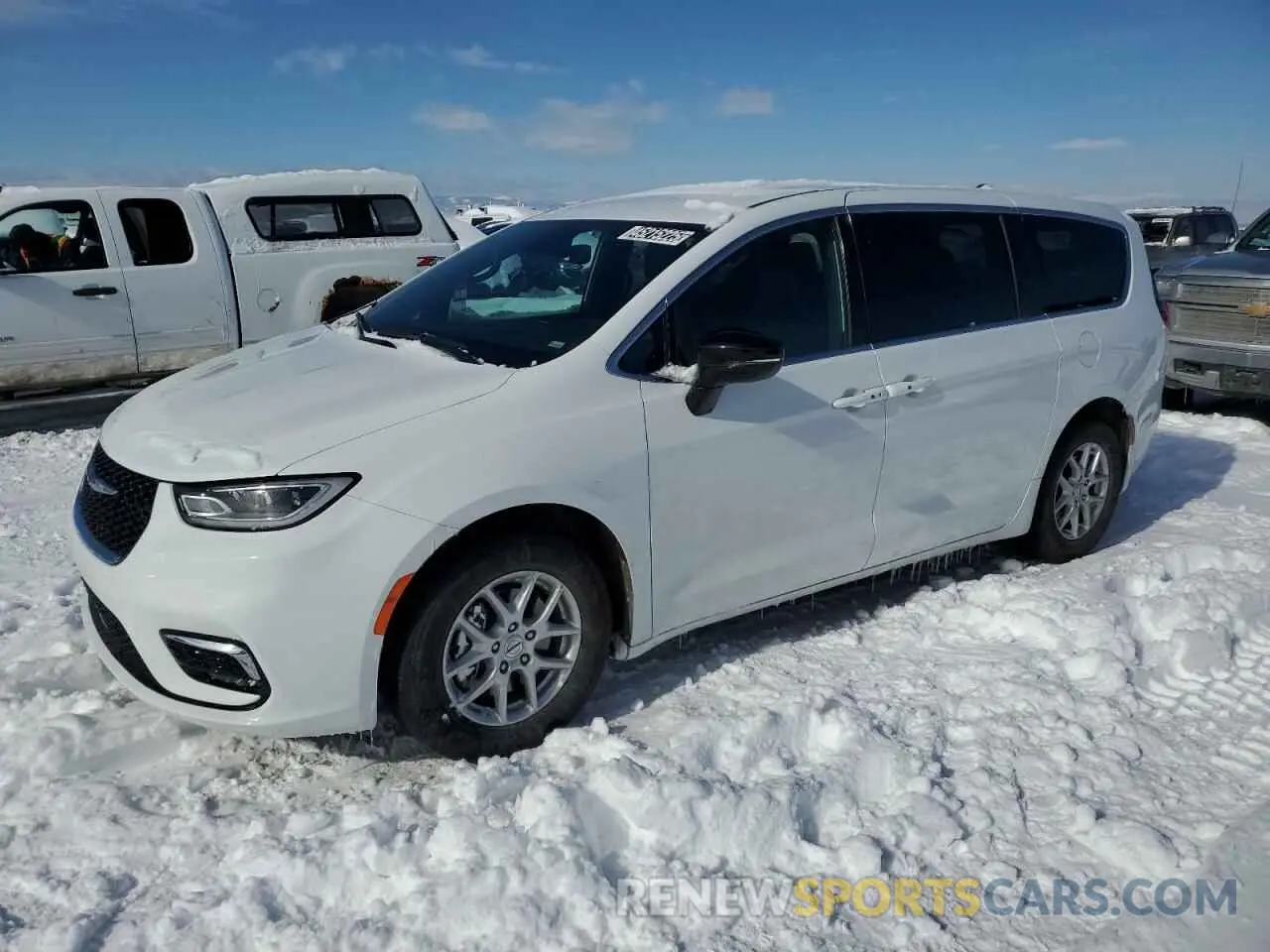 1 Photograph of a damaged car 2C4RC1BG0SR515717 CHRYSLER PACIFICA S 2025