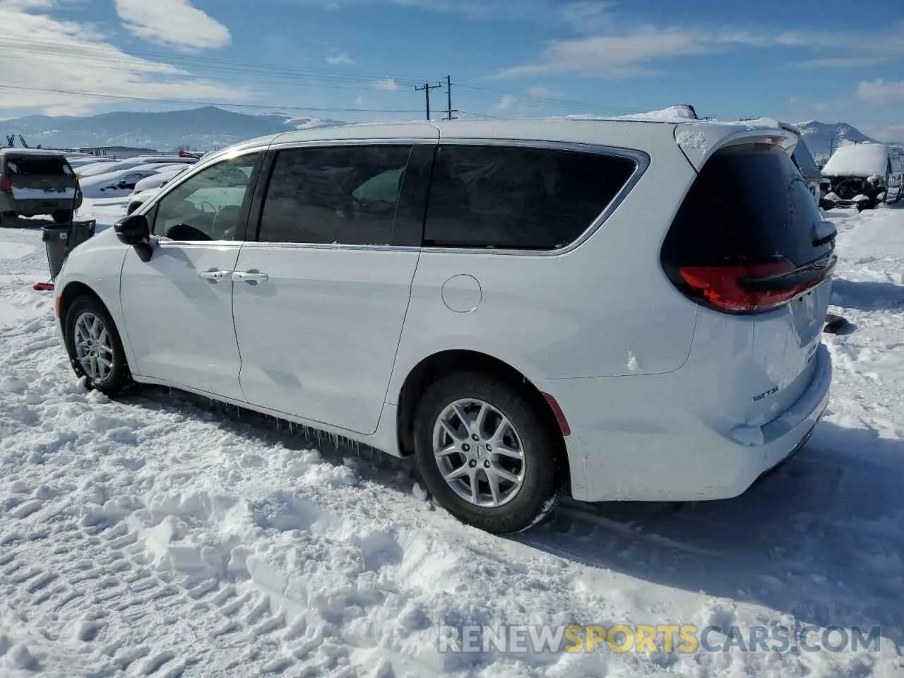 2 Photograph of a damaged car 2C4RC1BG0SR515717 CHRYSLER PACIFICA S 2025