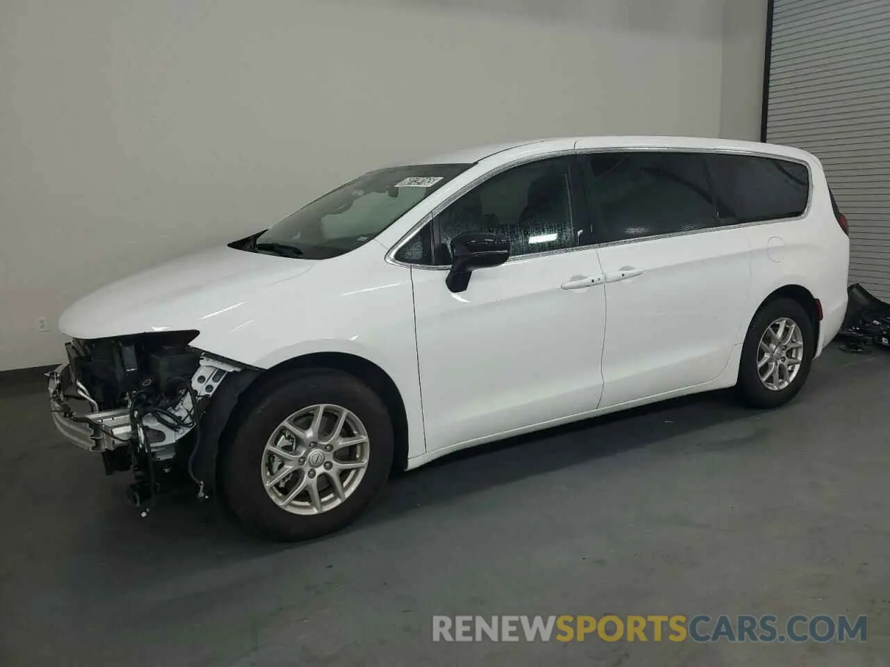 1 Photograph of a damaged car 2C4RC1BG0SR581586 CHRYSLER PACIFICA S 2025