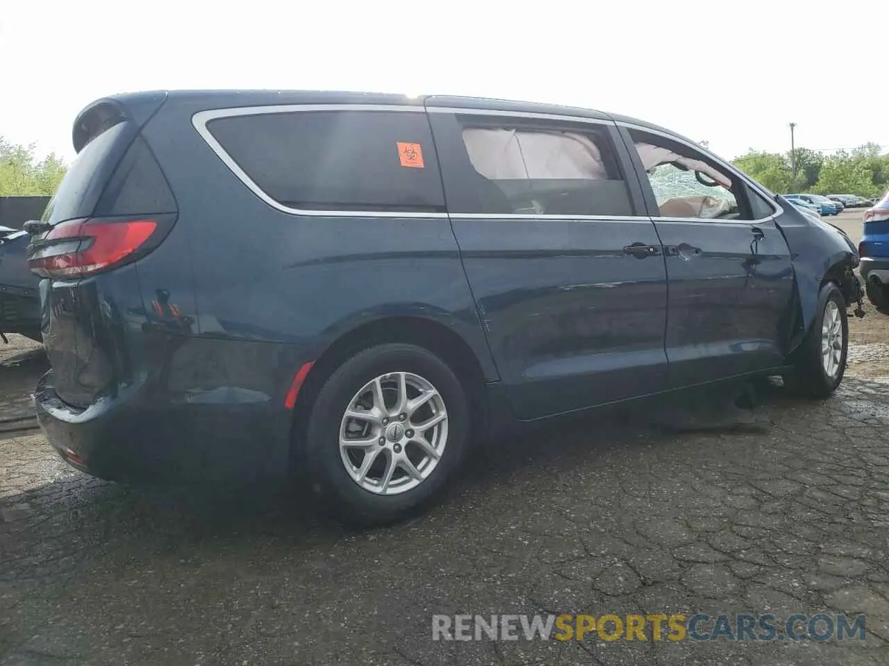 3 Photograph of a damaged car 2C4RC1BG4SR502999 CHRYSLER PACIFICA S 2025