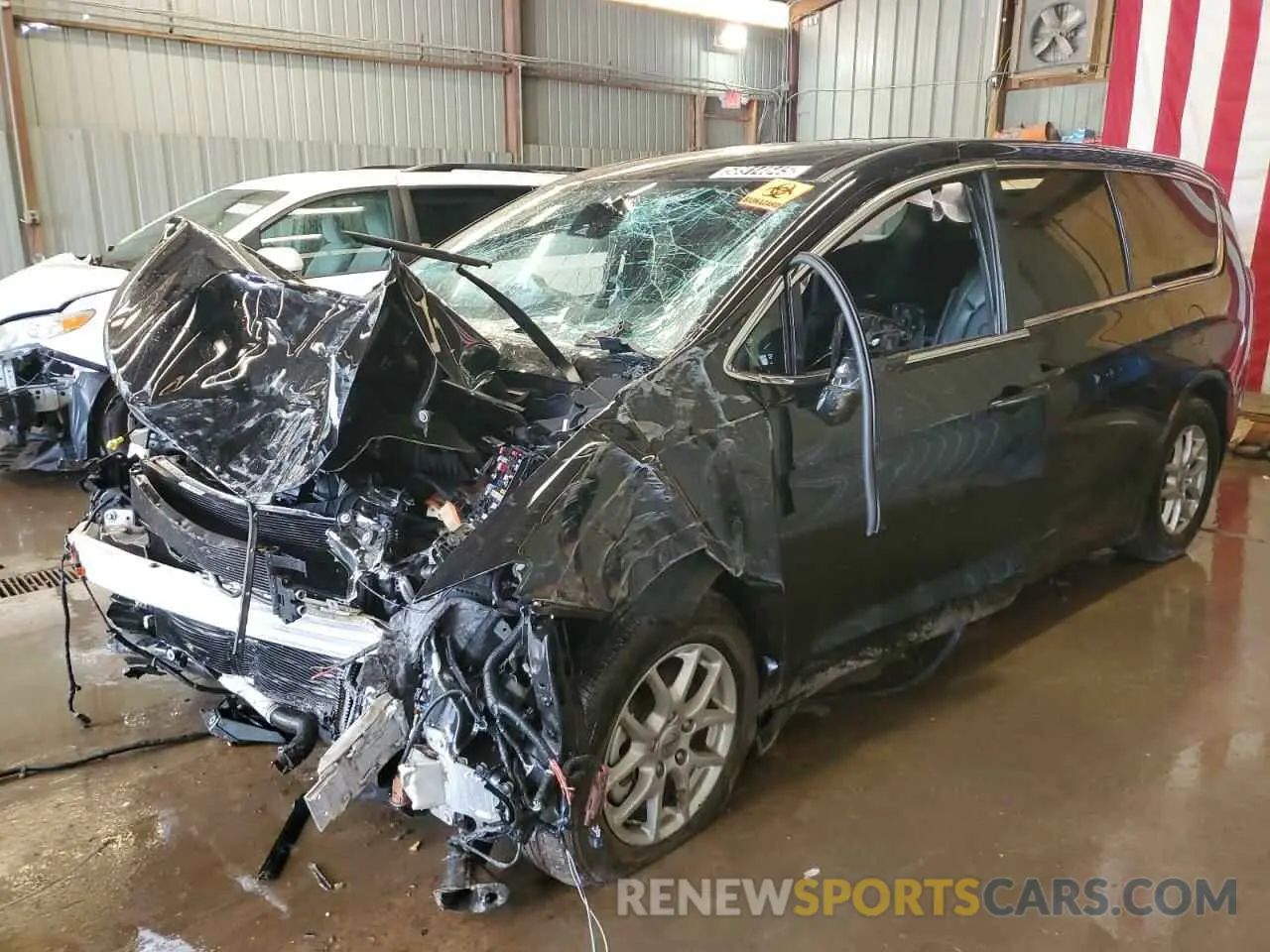 1 Photograph of a damaged car 2C4RC1BG6SR523885 CHRYSLER PACIFICA S 2025