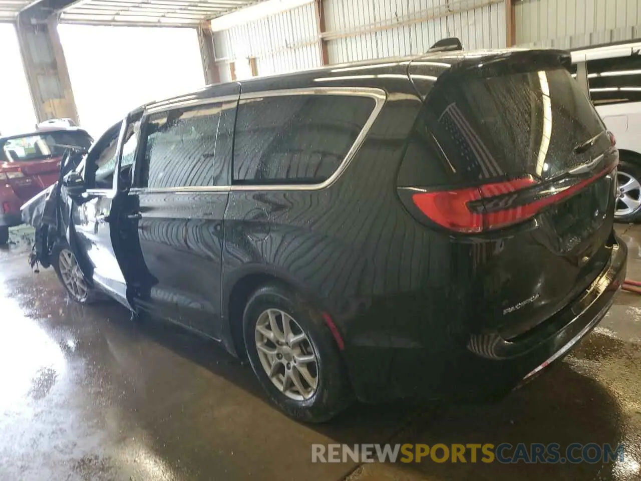 2 Photograph of a damaged car 2C4RC1BG6SR523885 CHRYSLER PACIFICA S 2025