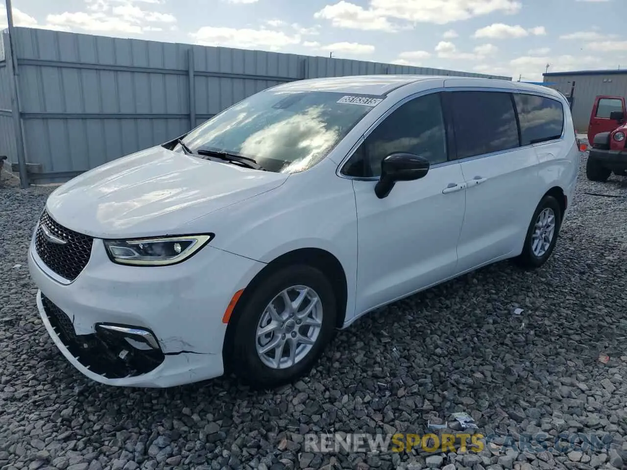 1 Photograph of a damaged car 2C4RC1BG7SR509008 CHRYSLER PACIFICA S 2025