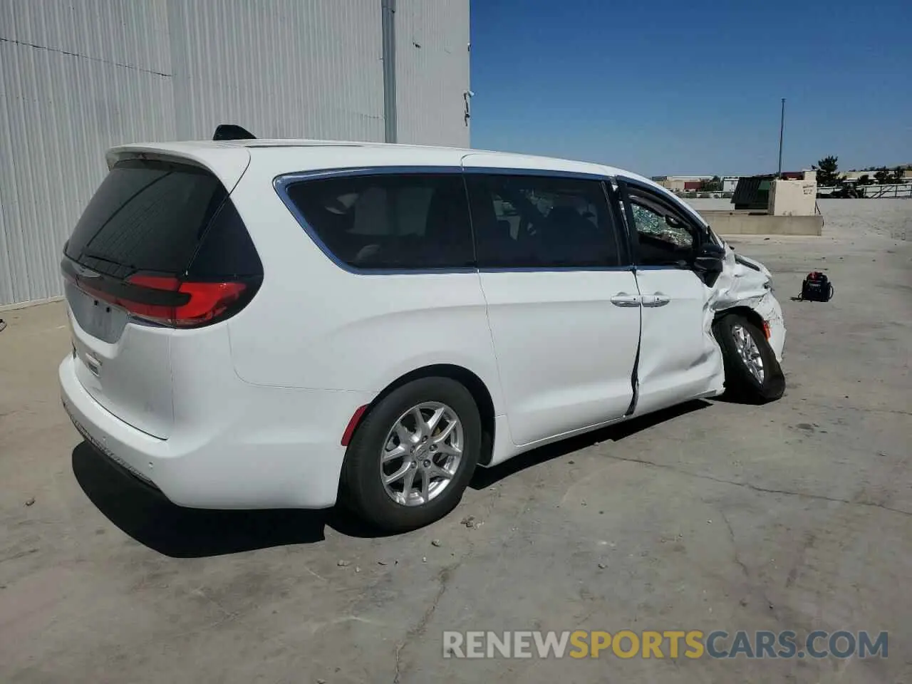 3 Photograph of a damaged car 2C4RC1BG7SR554224 CHRYSLER PACIFICA S 2025