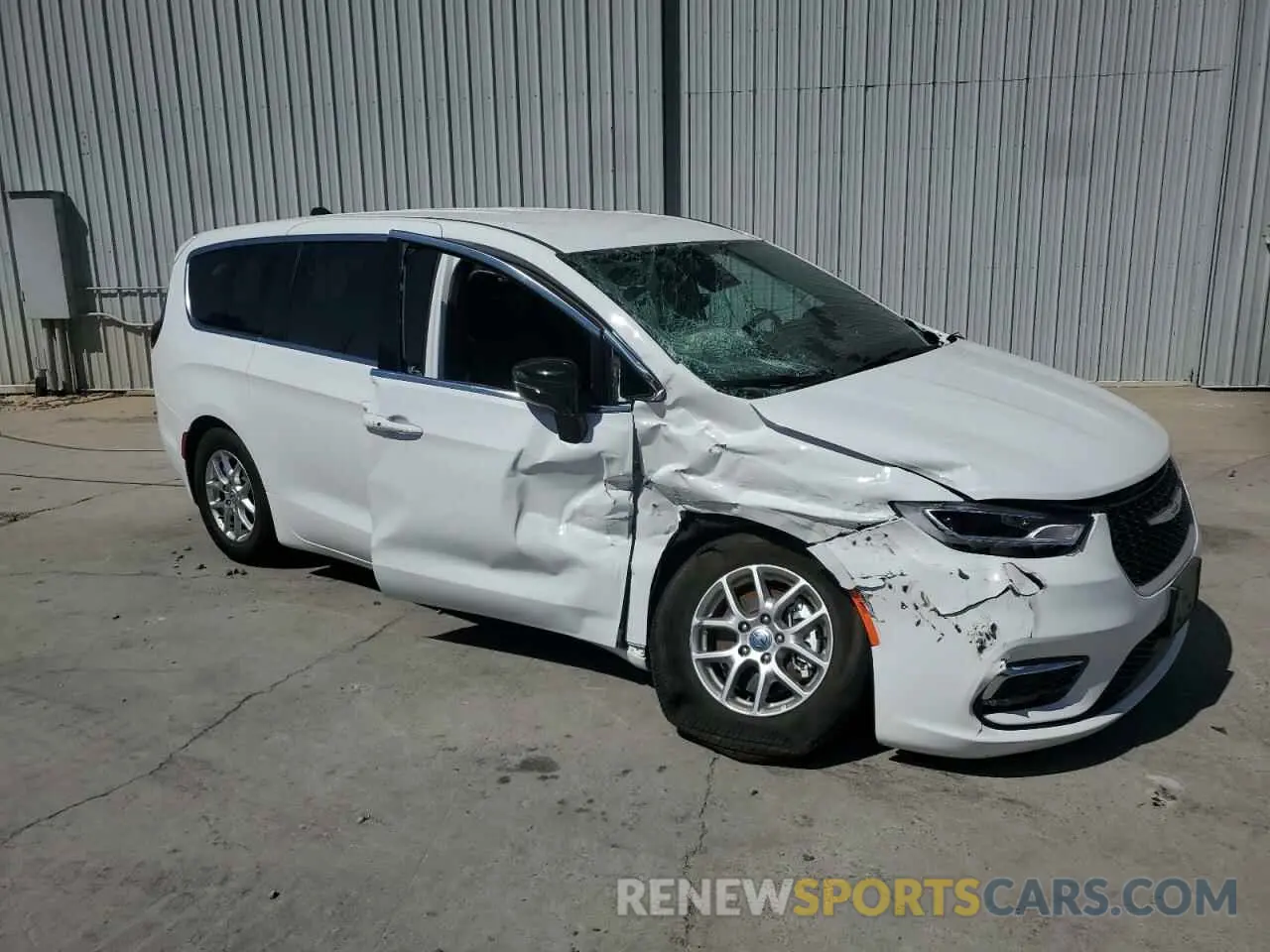 4 Photograph of a damaged car 2C4RC1BG7SR554224 CHRYSLER PACIFICA S 2025