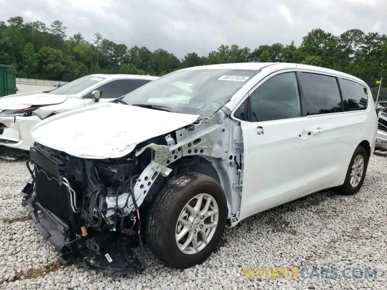 1 Photograph of a damaged car 2C4RC1BG9SR519362 CHRYSLER PACIFICA S 2025