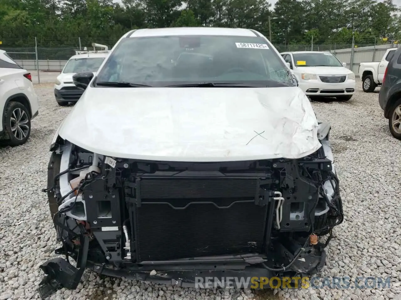 5 Photograph of a damaged car 2C4RC1BG9SR519362 CHRYSLER PACIFICA S 2025