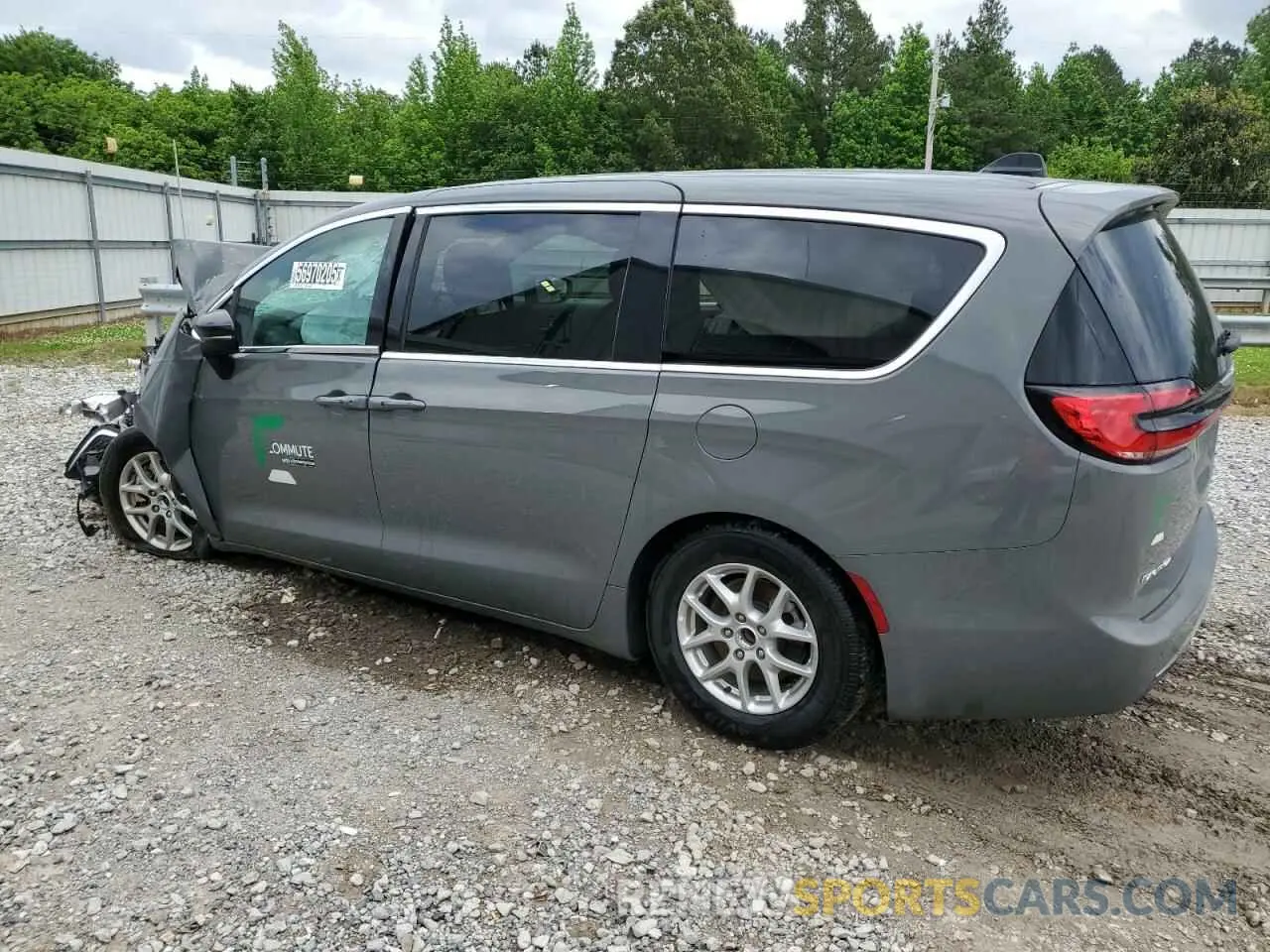 2 Photograph of a damaged car 2C4RC1BGXSR516535 CHRYSLER PACIFICA S 2025