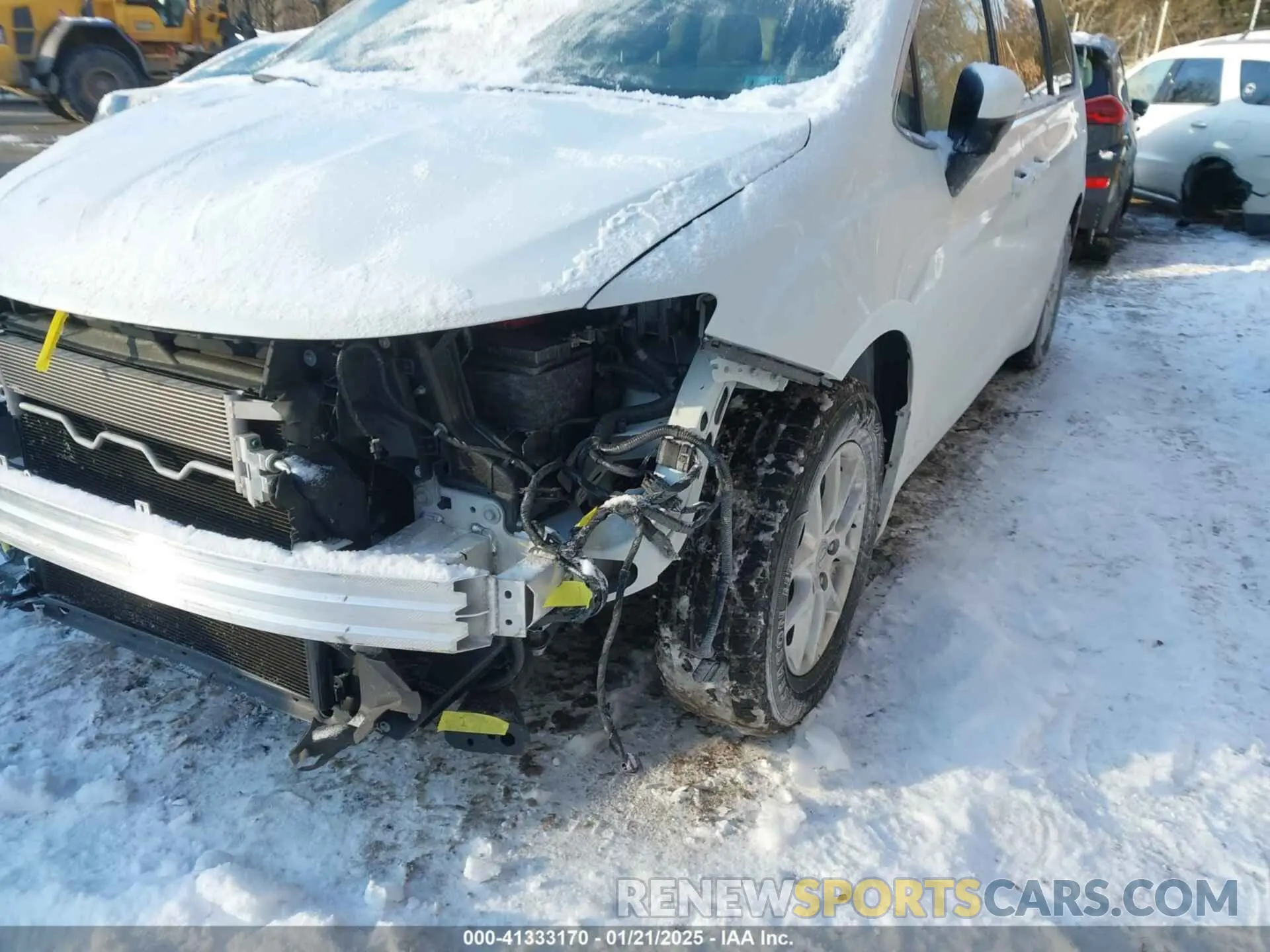 12 Photograph of a damaged car 2C4RC1CG7LR287442 CHRYSLER VOYAGER 2020