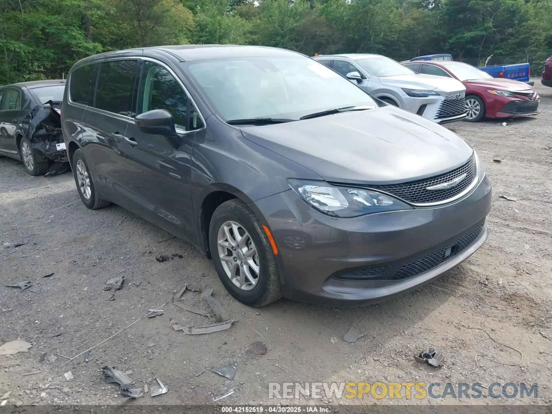 1 Photograph of a damaged car 2C4RC1CG0PR563790 CHRYSLER VOYAGER 2023