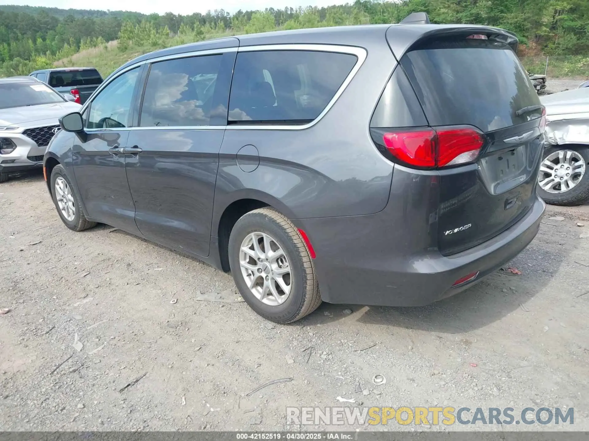 3 Photograph of a damaged car 2C4RC1CG0PR563790 CHRYSLER VOYAGER 2023