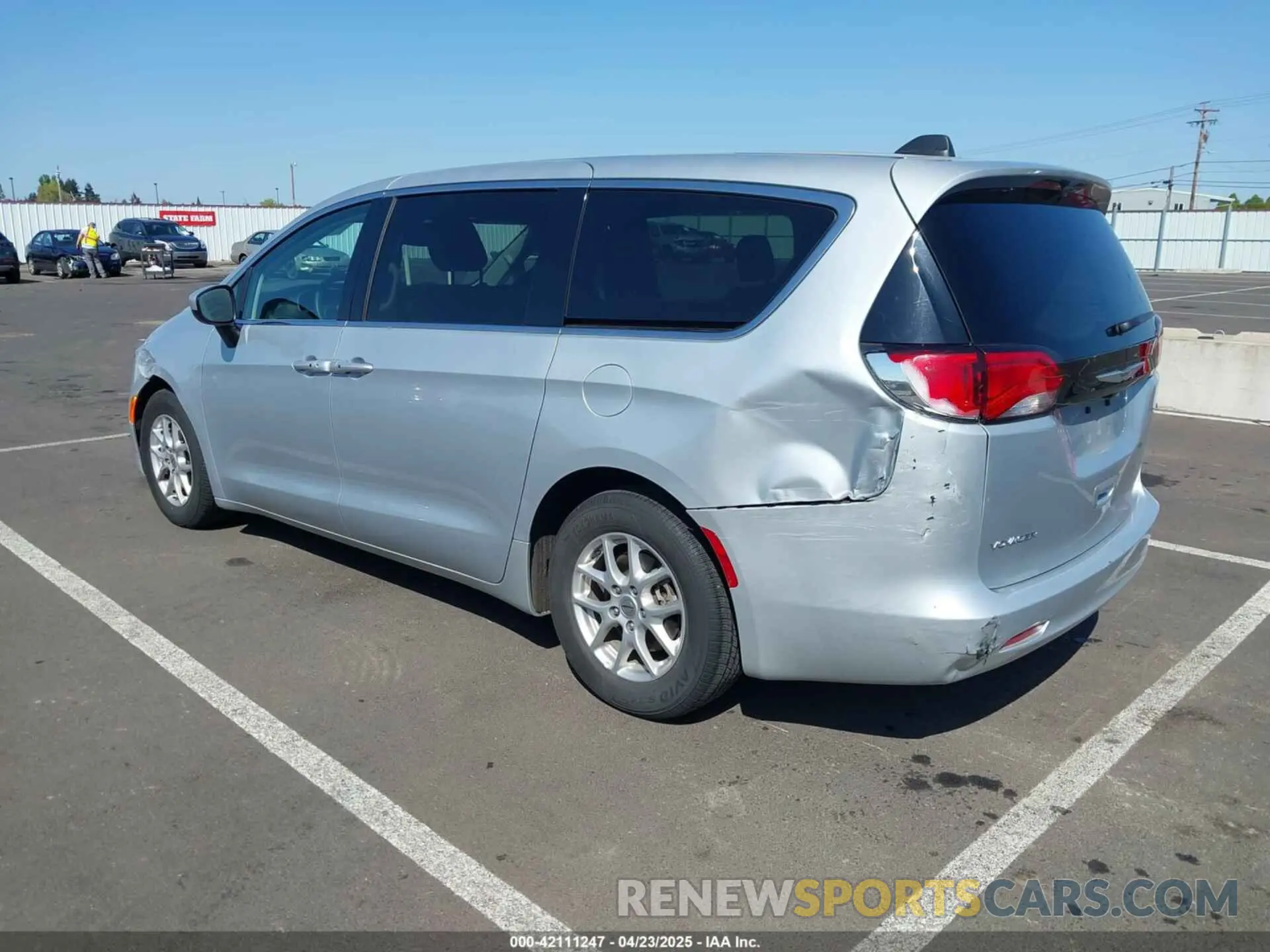 3 Photograph of a damaged car 2C4RC1CG0PR597647 CHRYSLER VOYAGER 2023