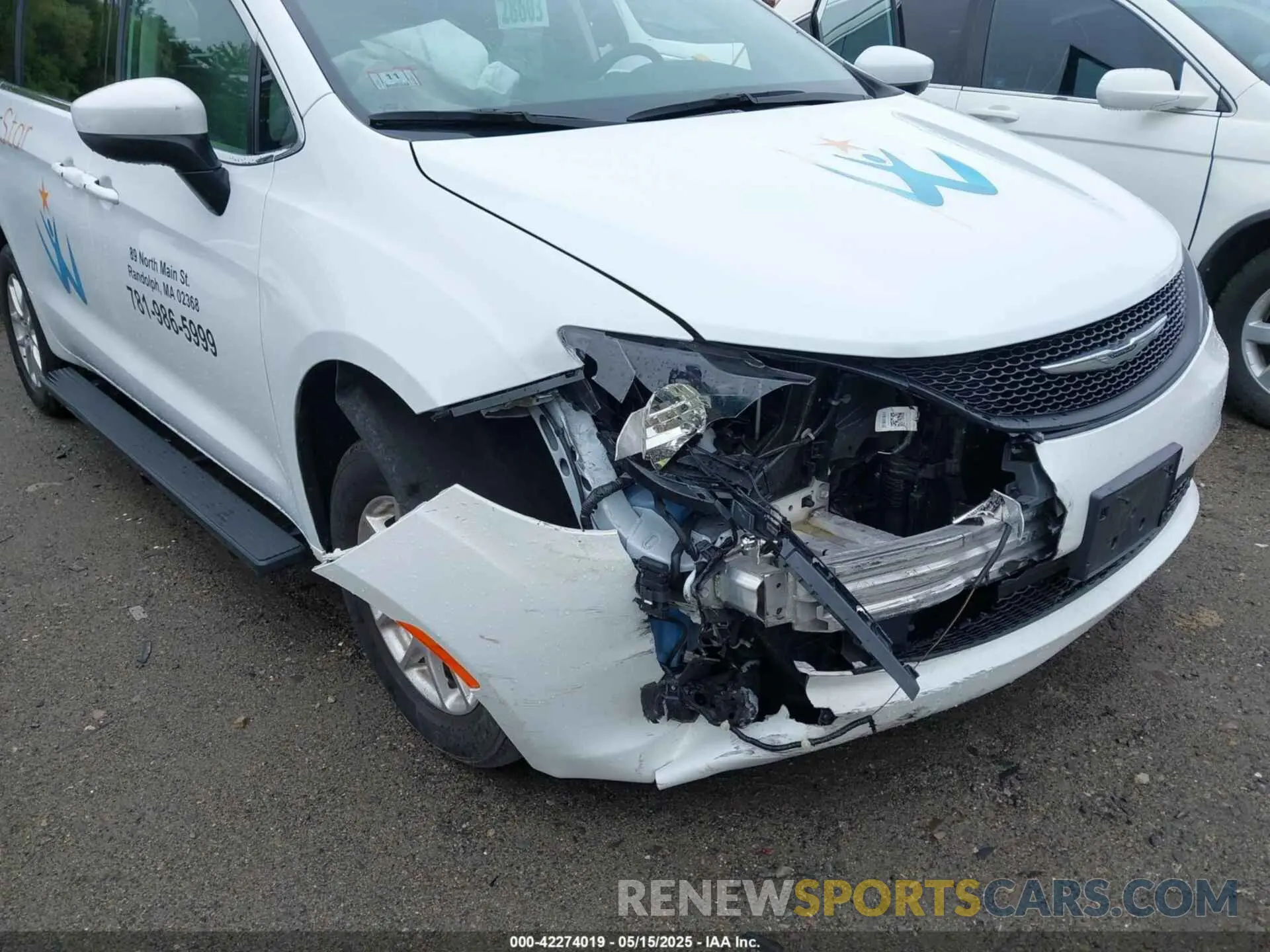 6 Photograph of a damaged car 2C4RC1CG0PR617041 CHRYSLER VOYAGER 2023