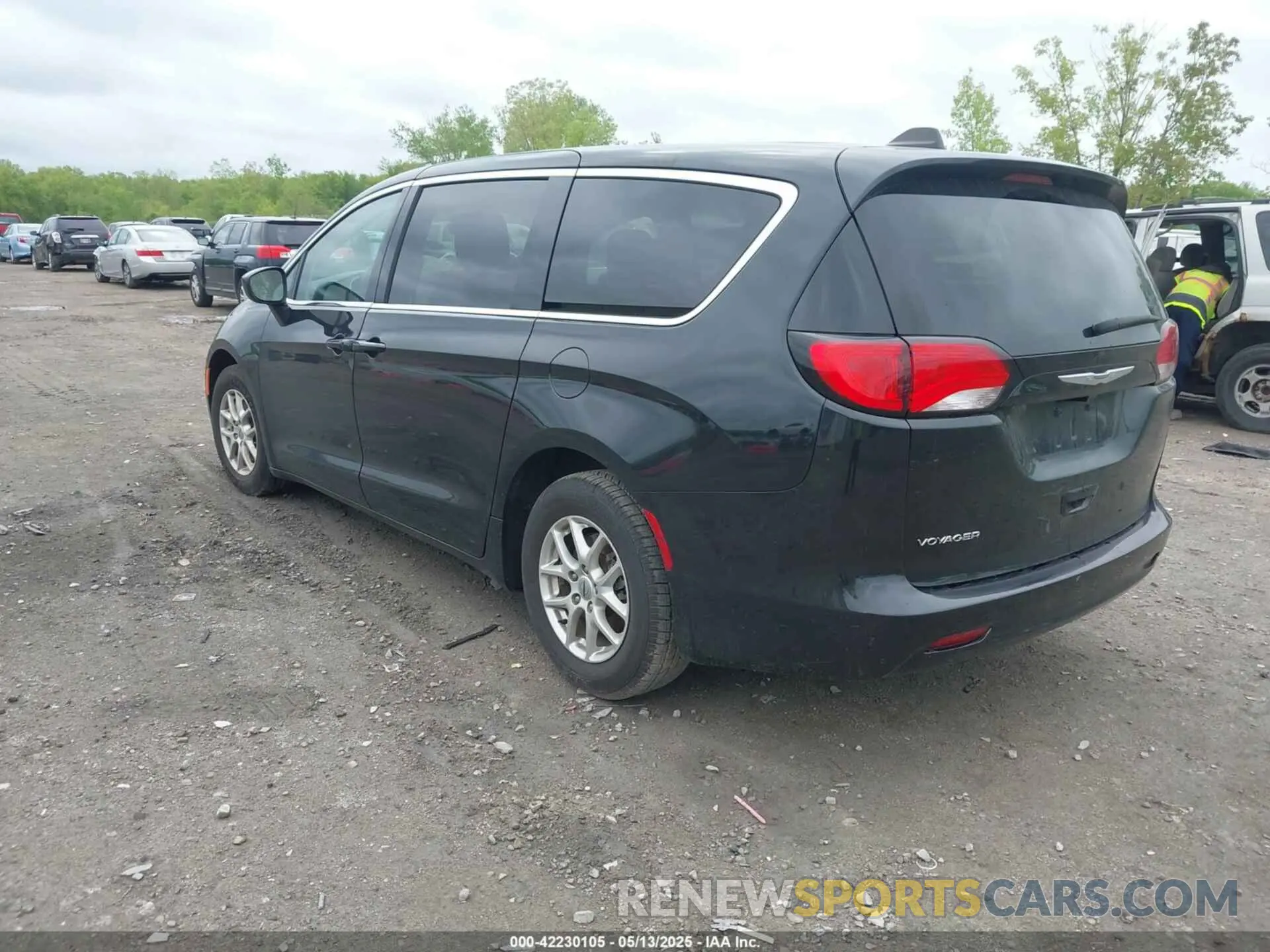 3 Photograph of a damaged car 2C4RC1CG1PR525291 CHRYSLER VOYAGER 2023
