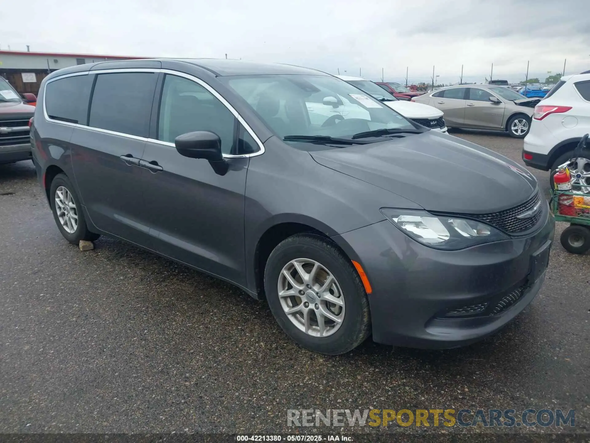 1 Photograph of a damaged car 2C4RC1CG1PR610616 CHRYSLER VOYAGER 2023