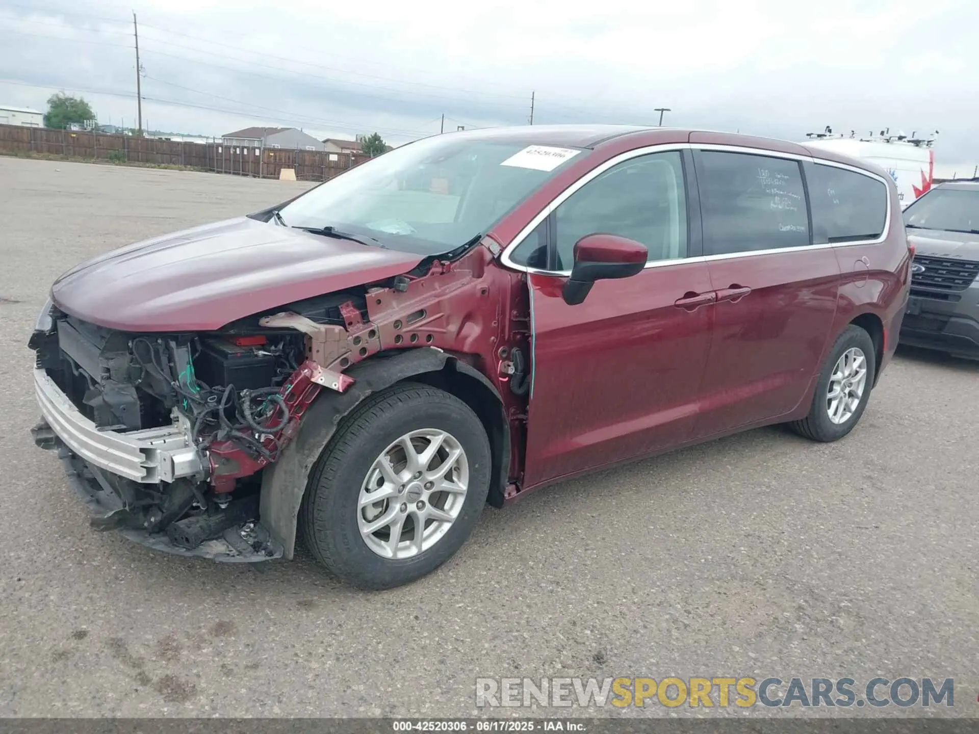 15 Photograph of a damaged car 2C4RC1CG3PR535076 CHRYSLER VOYAGER 2023