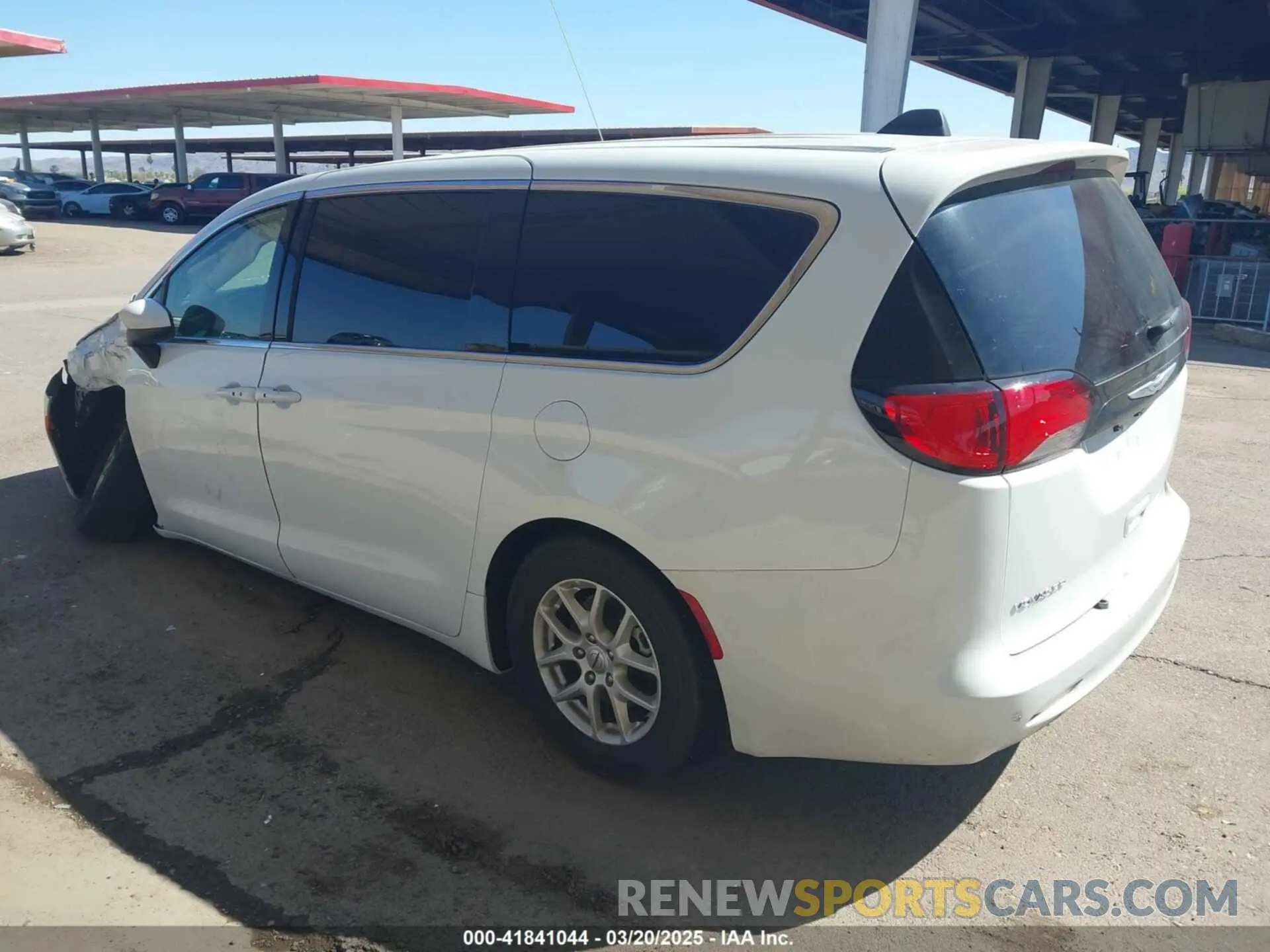 3 Photograph of a damaged car 2C4RC1CG3PR537510 CHRYSLER VOYAGER 2023