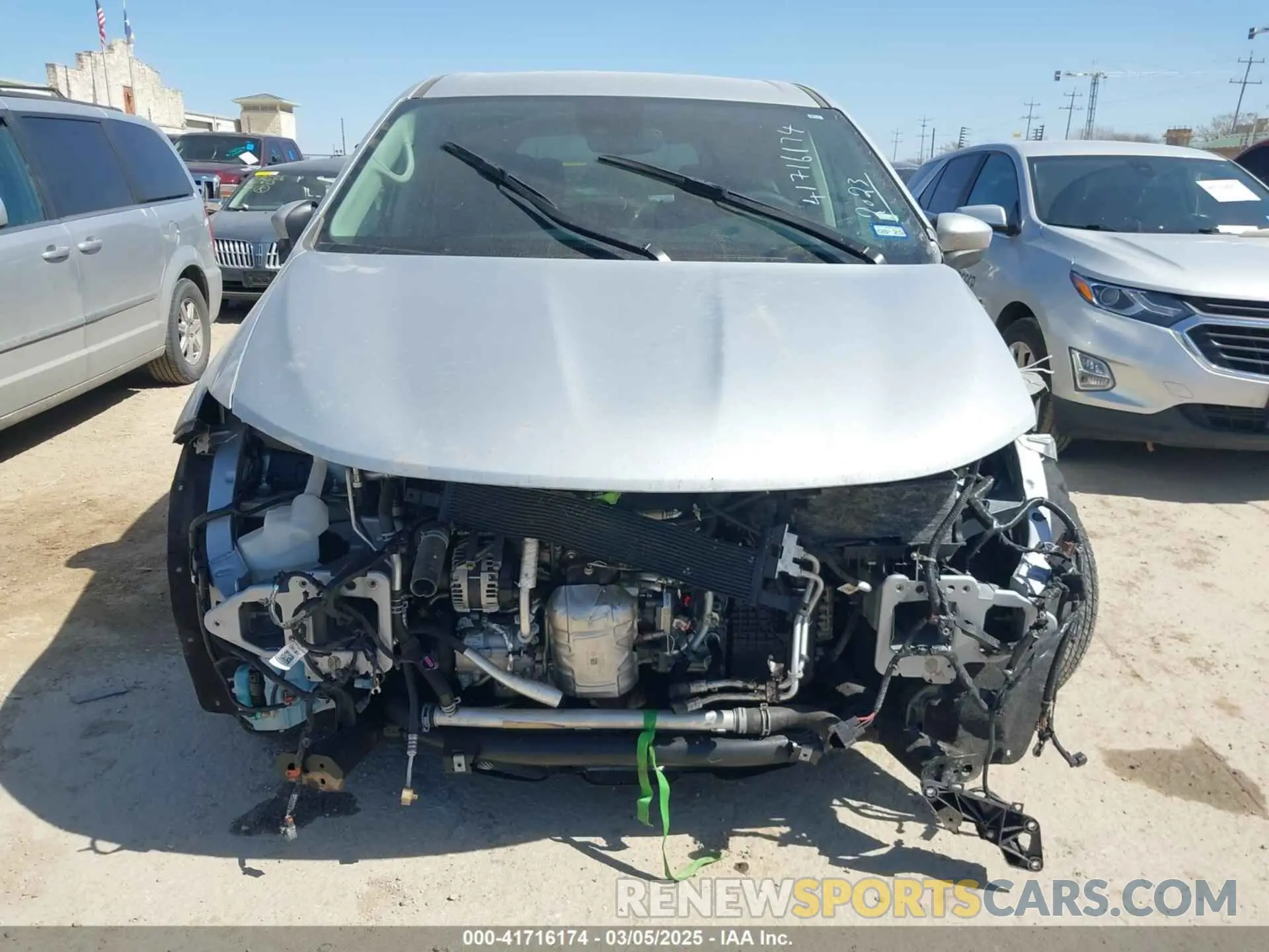 13 Photograph of a damaged car 2C4RC1CG3PR608012 CHRYSLER VOYAGER 2023