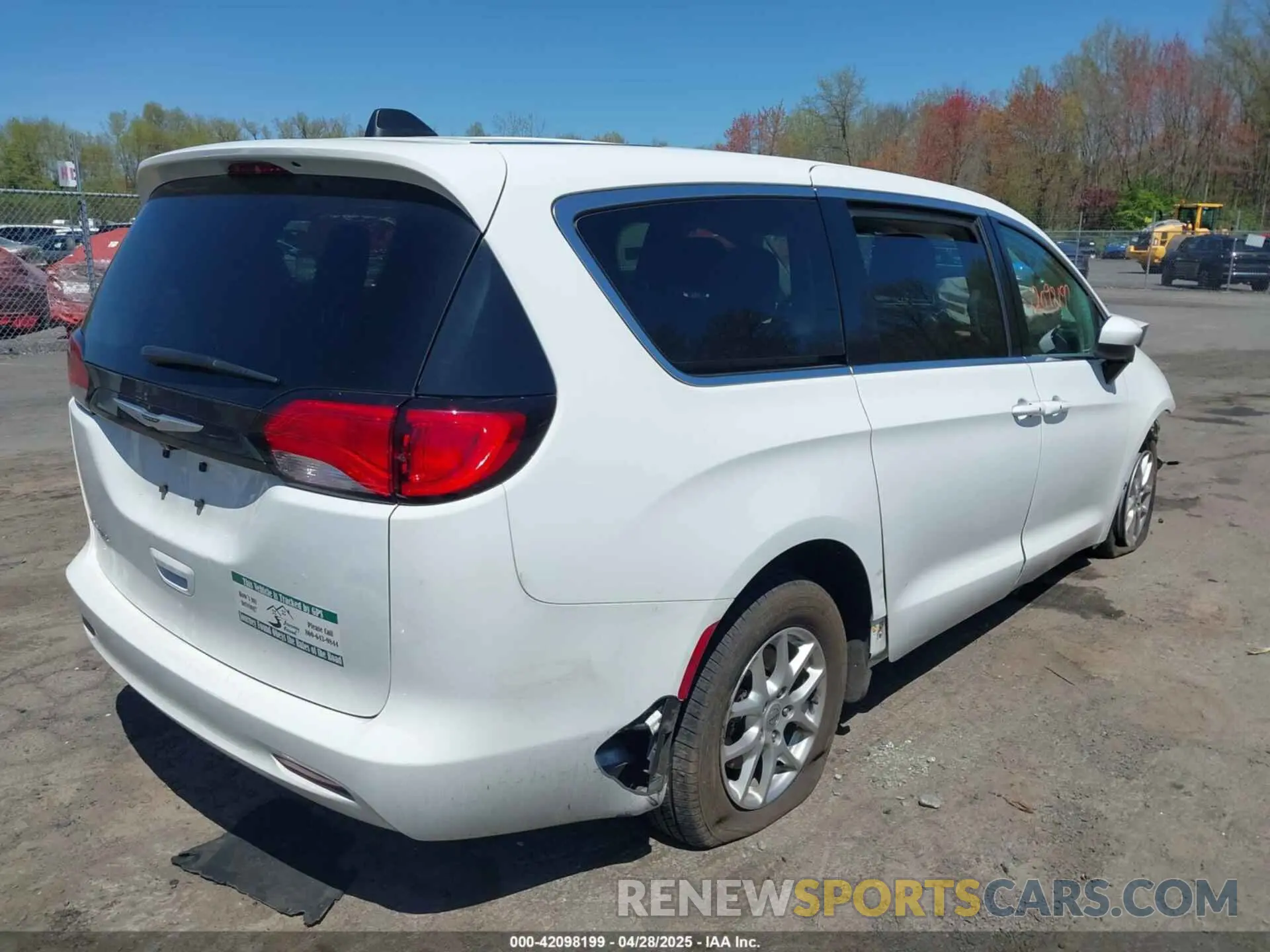 4 Photograph of a damaged car 2C4RC1CG4PR568135 CHRYSLER VOYAGER 2023