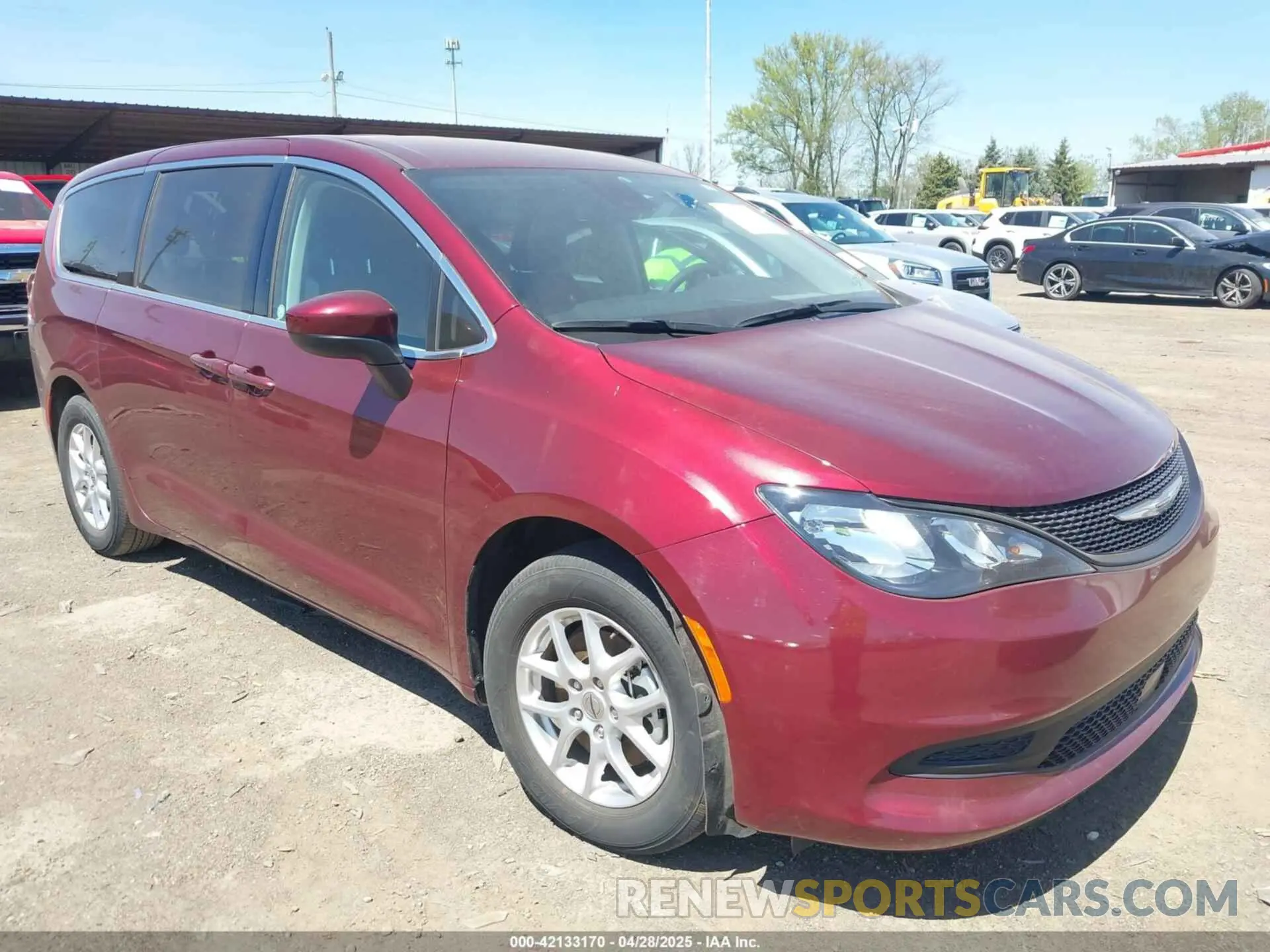 1 Photograph of a damaged car 2C4RC1CG5PR551876 CHRYSLER VOYAGER 2023