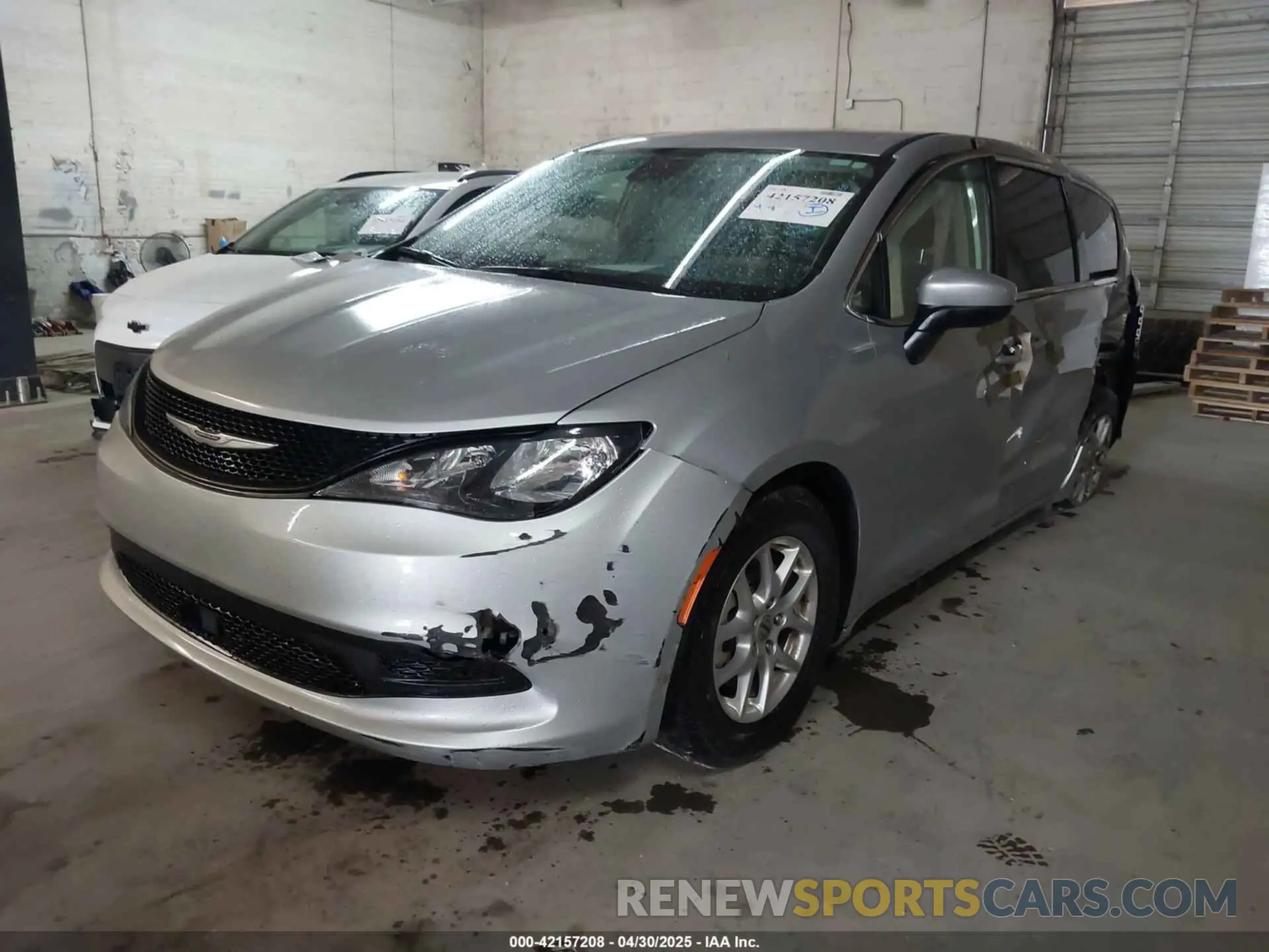 2 Photograph of a damaged car 2C4RC1CG6PR549246 CHRYSLER VOYAGER 2023