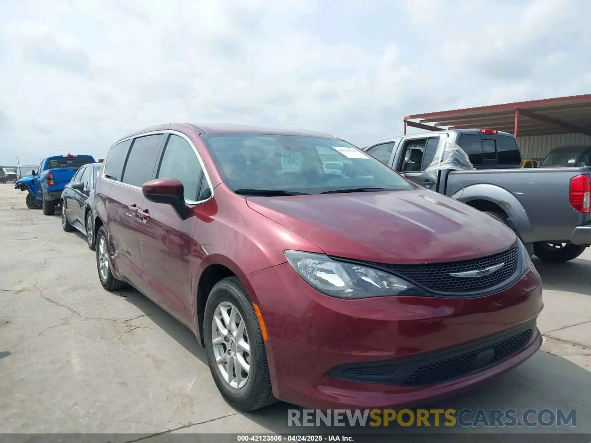 1 Photograph of a damaged car 2C4RC1CG7PR534450 CHRYSLER VOYAGER 2023