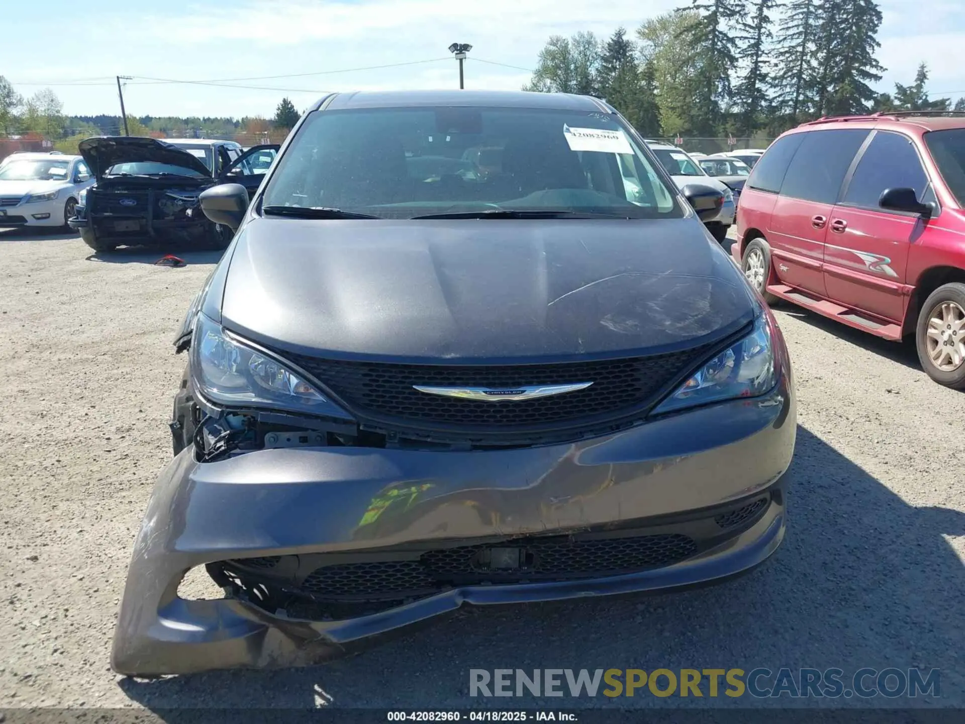 12 Photograph of a damaged car 2C4RC1CG7PR535579 CHRYSLER VOYAGER 2023