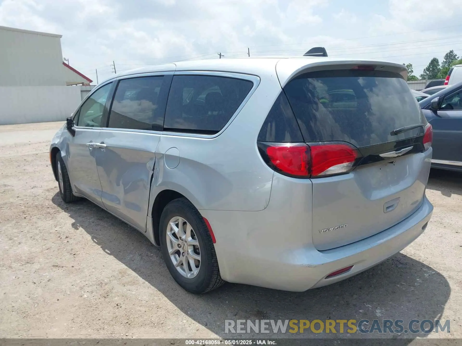 3 Photograph of a damaged car 2C4RC1CGXPR535673 CHRYSLER VOYAGER 2023