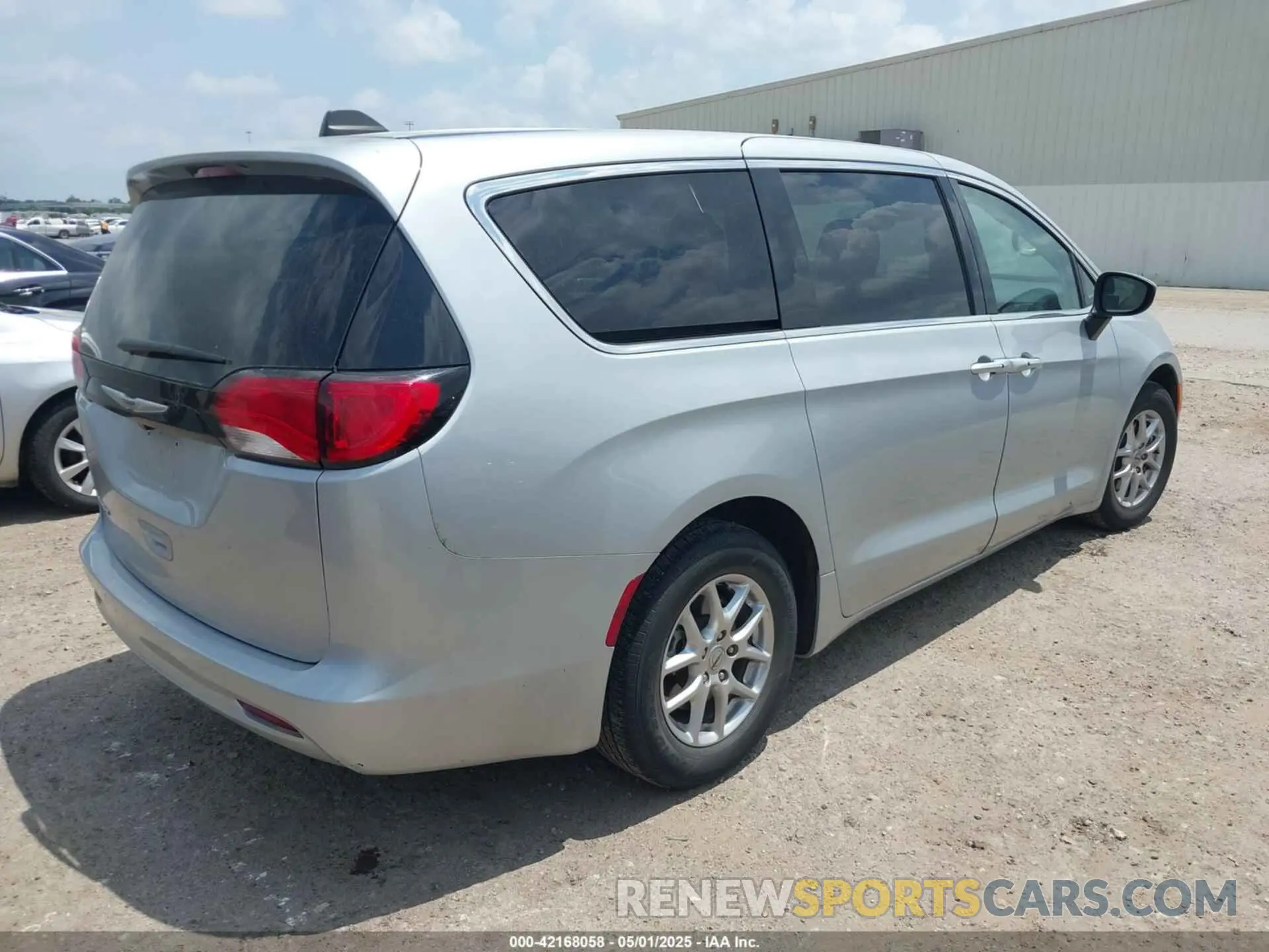 4 Photograph of a damaged car 2C4RC1CGXPR535673 CHRYSLER VOYAGER 2023