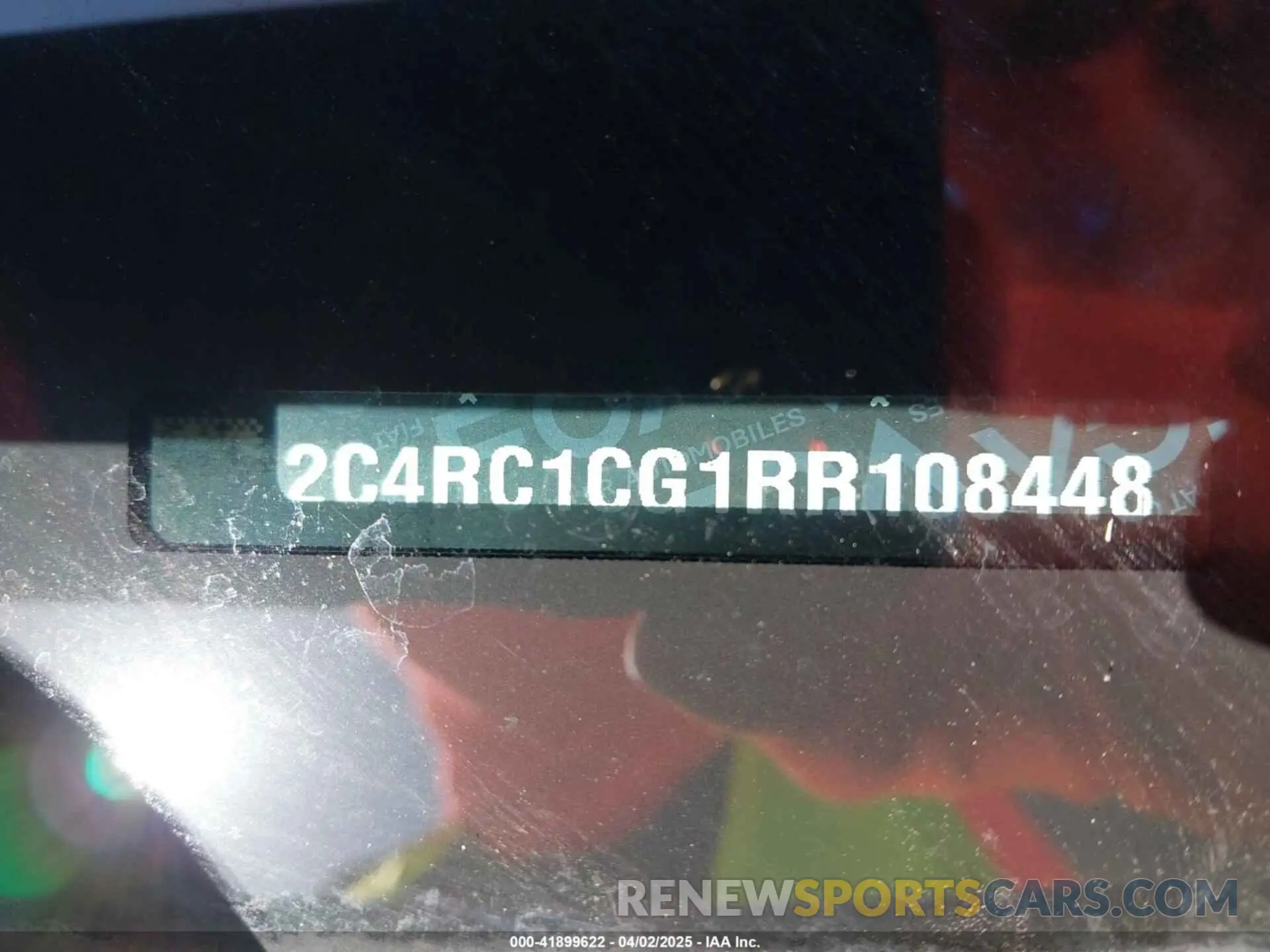 9 Photograph of a damaged car 2C4RC1CG1RR108448 CHRYSLER VOYAGER 2024