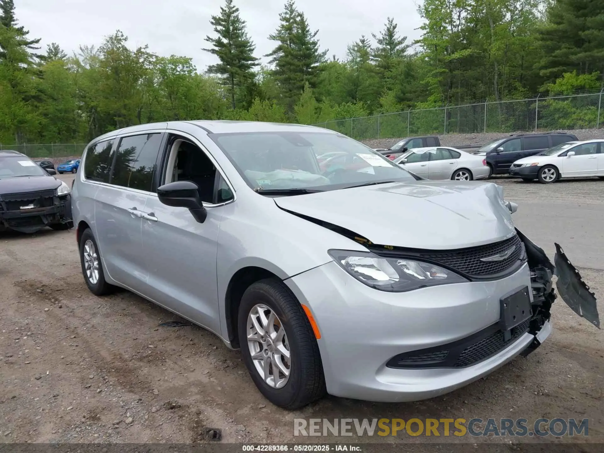1 Photograph of a damaged car 2C4RC1CG9RR150964 CHRYSLER VOYAGER 2024