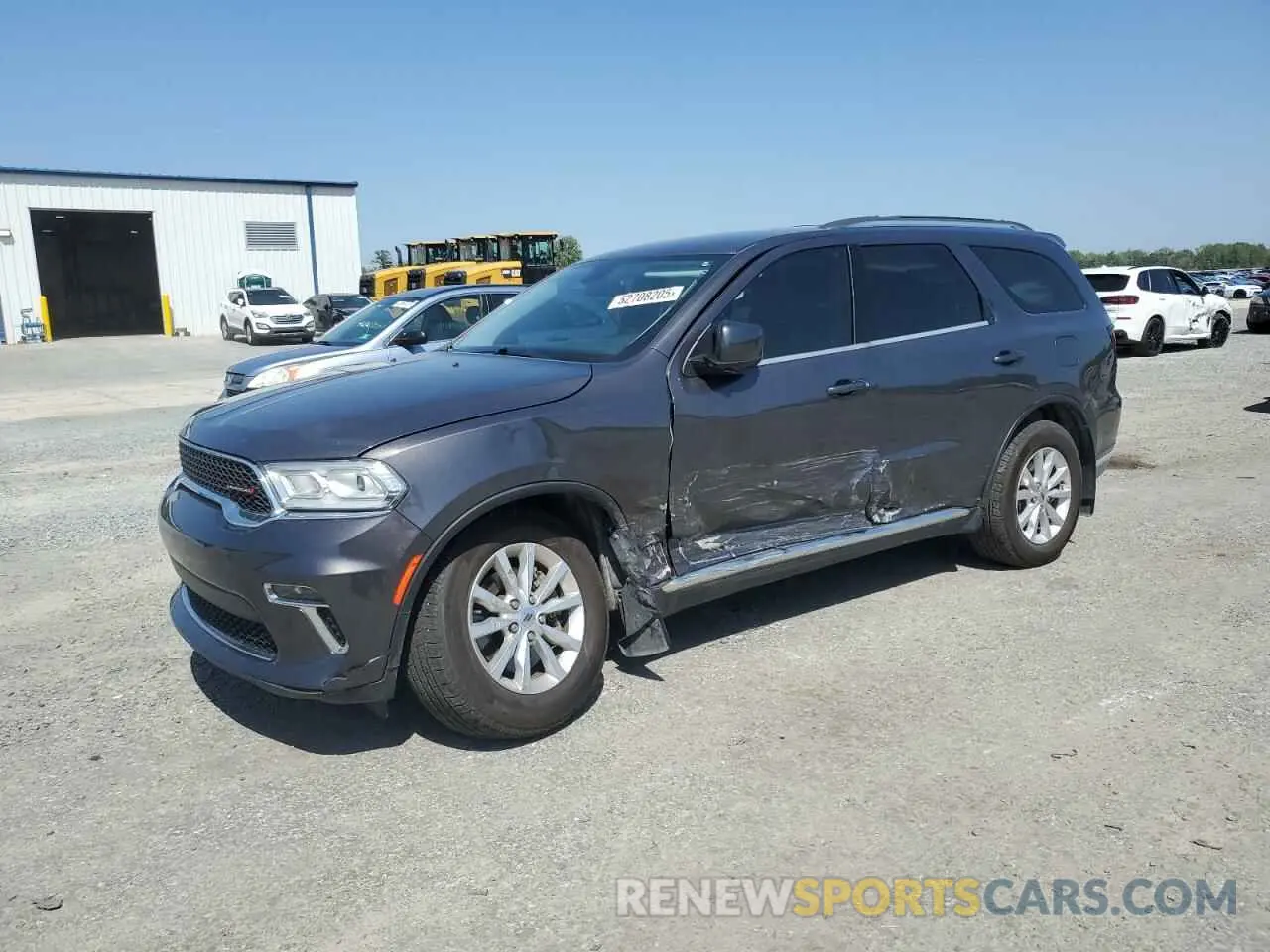 1 Photograph of a damaged car 1C4RDJAGXMC793518 DODGE All Models 2021
