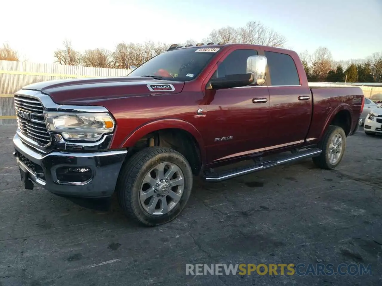 1 Photograph of a damaged car 3C6UR5FL5NG392280 DODGE All Models 2022