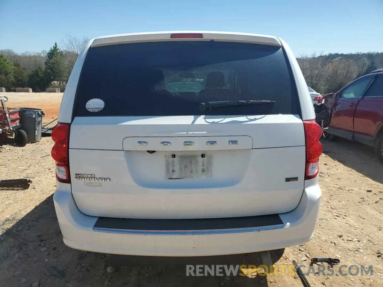 6 Photograph of a damaged car 2C4RDGBG0KR596332 DODGE CARAVAN 2019