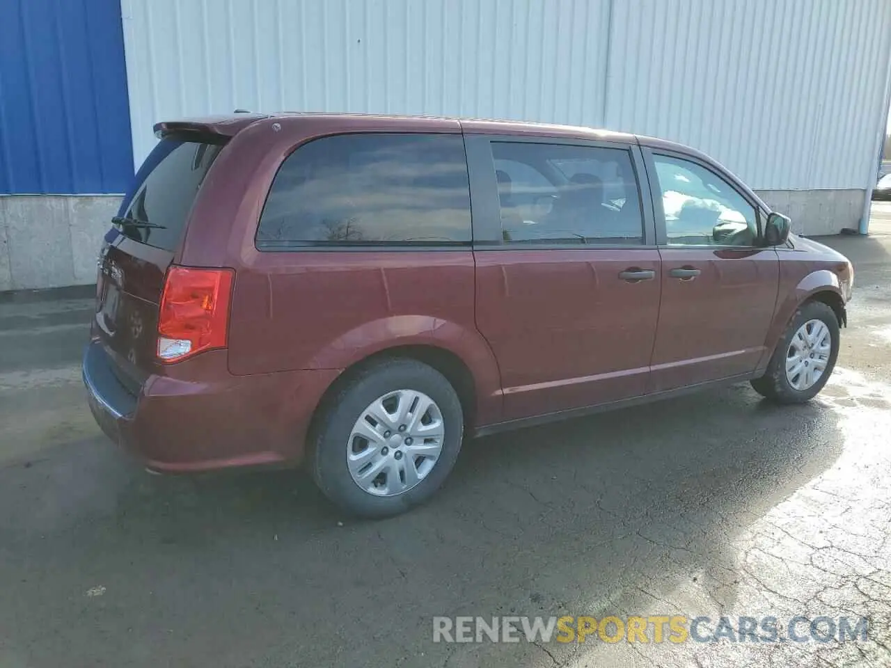 3 Photograph of a damaged car 2C4RDGBG0KR757049 DODGE CARAVAN 2019
