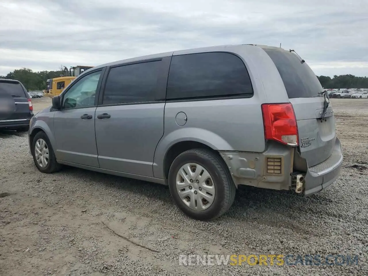 2 Photograph of a damaged car 2C4RDGBG2KR500832 DODGE CARAVAN 2019